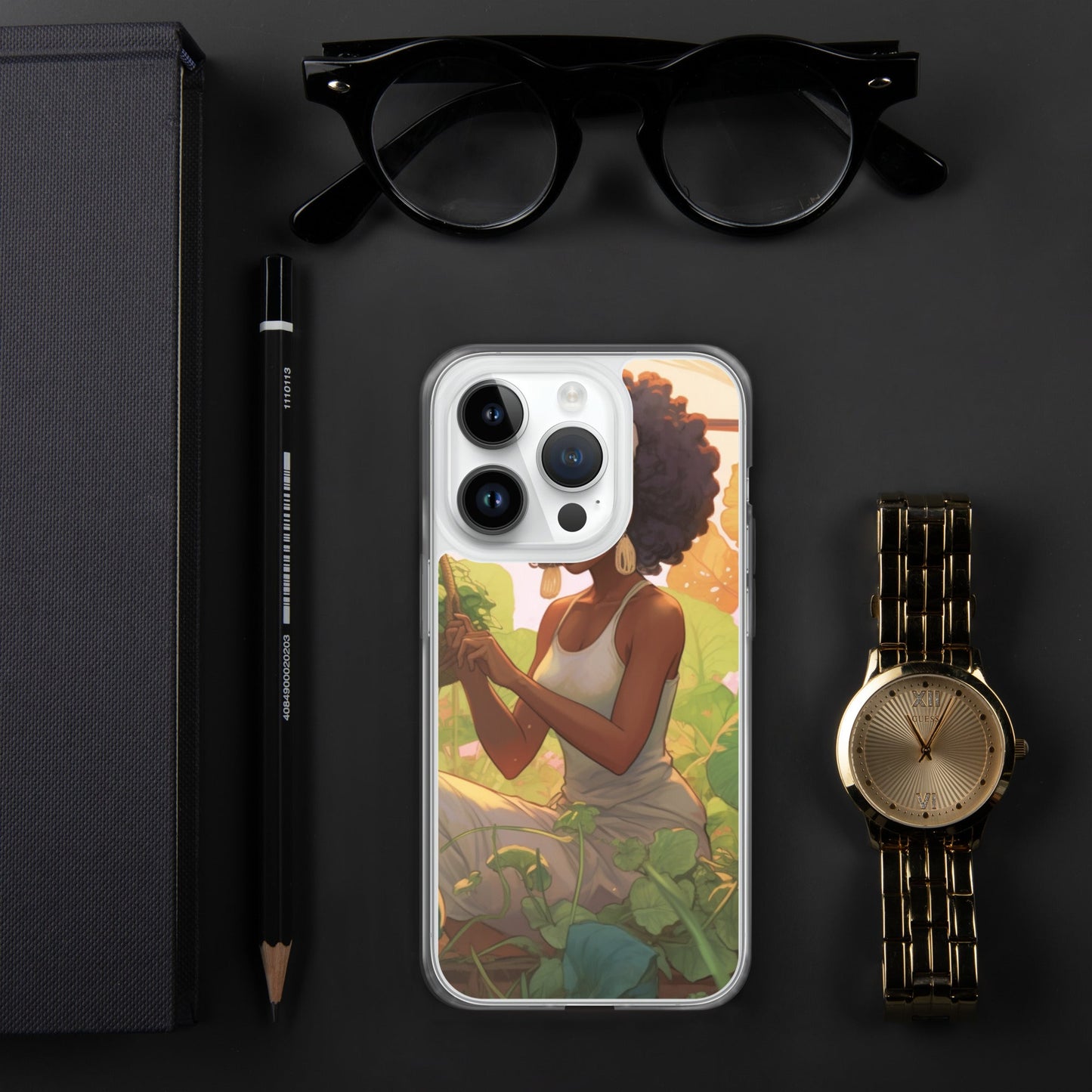 Herb Garden: Clear Case for iPhone® - Estella Creates