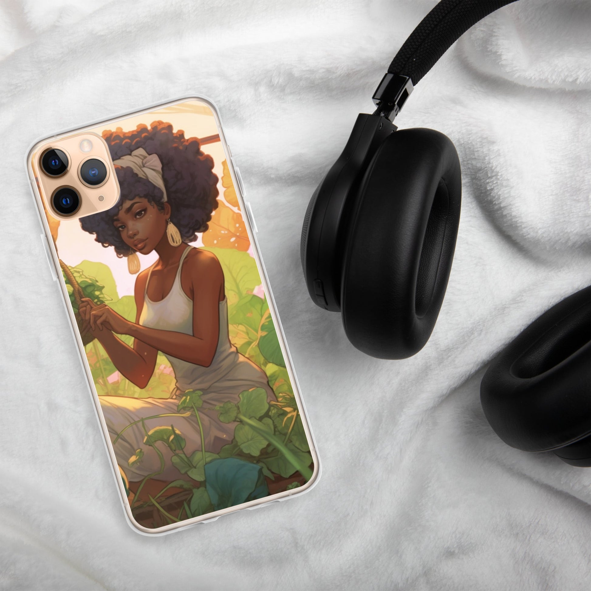 Herb Garden: Clear Case for iPhone® - Estella Creates