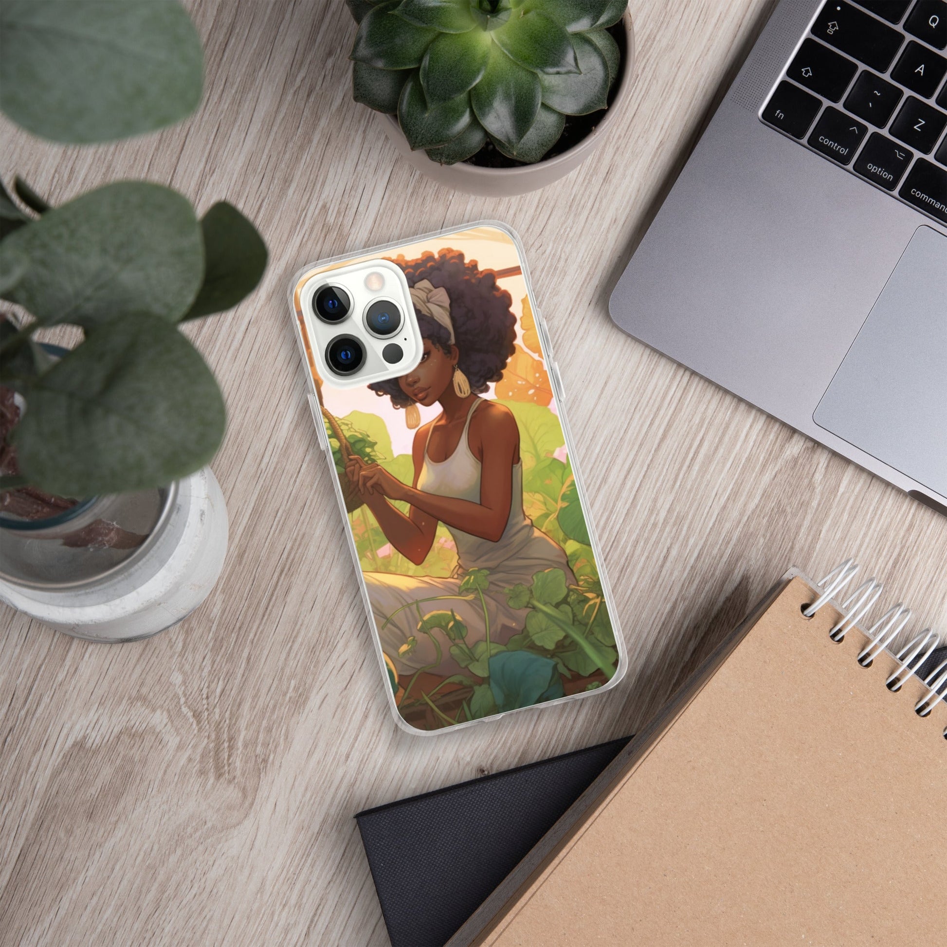 Herb Garden: Clear Case for iPhone® - Estella Creates