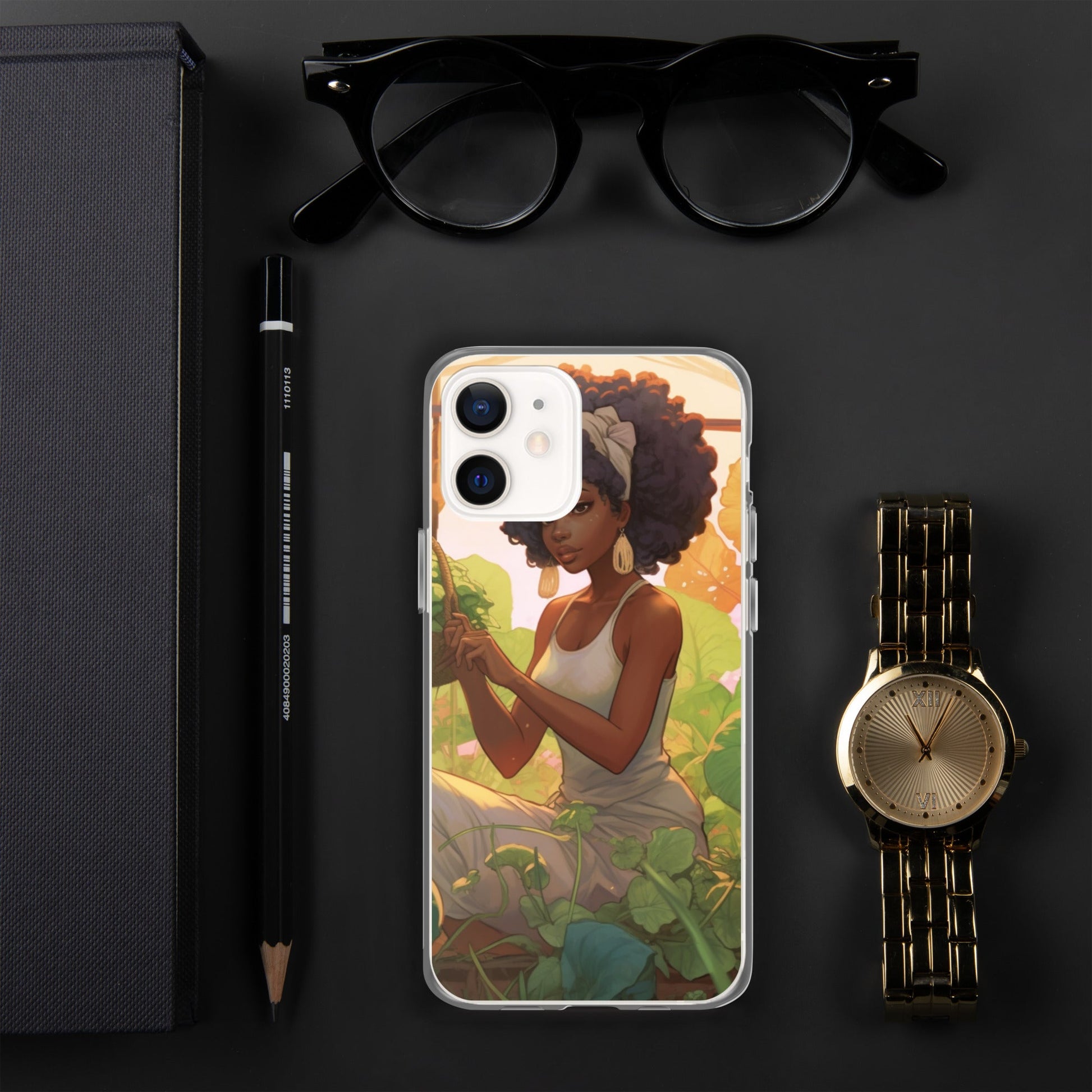 Herb Garden: Clear Case for iPhone® - Estella Creates