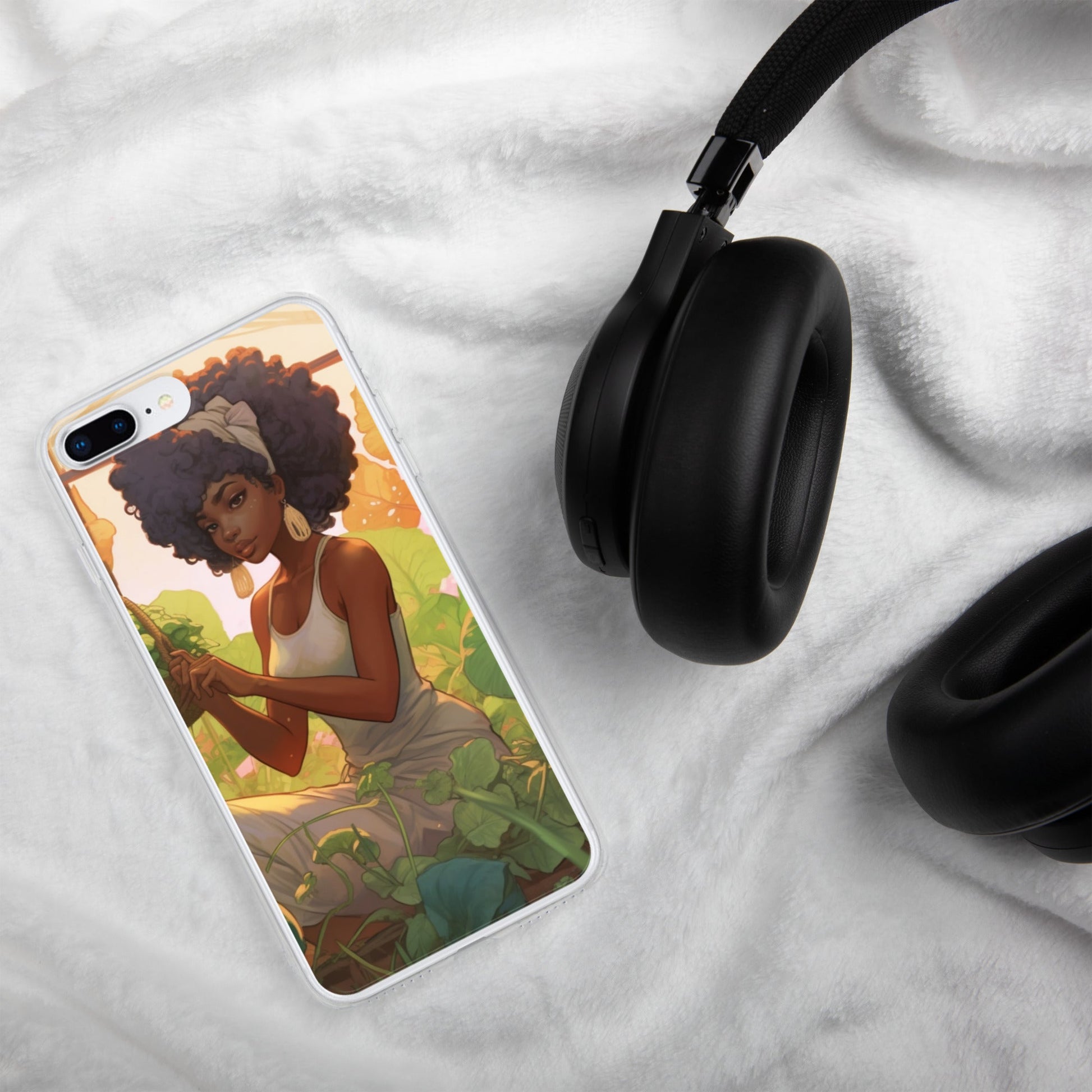 Herb Garden: Clear Case for iPhone® - Estella Creates