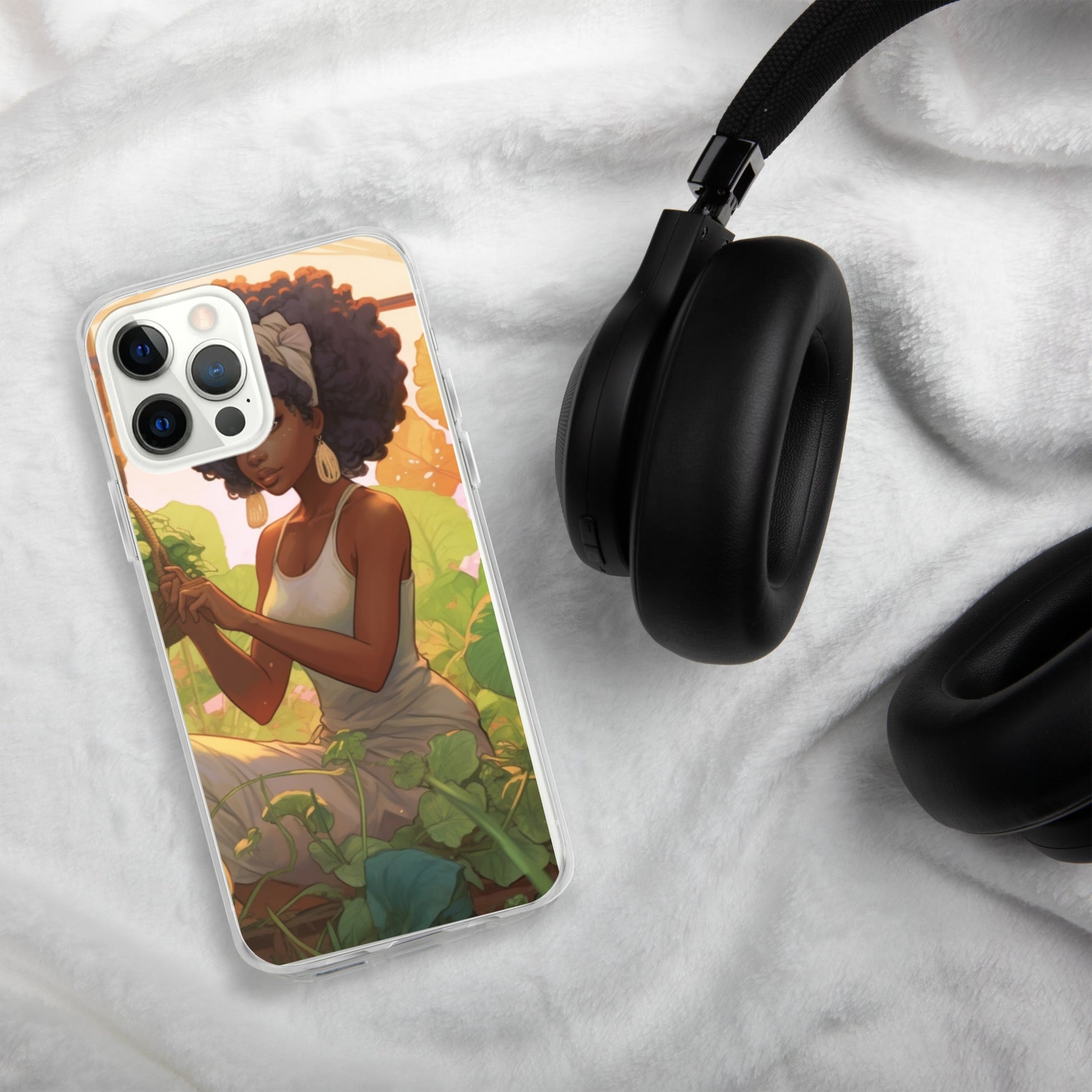 Herb Garden: Clear Case for iPhone® - Estella Creates