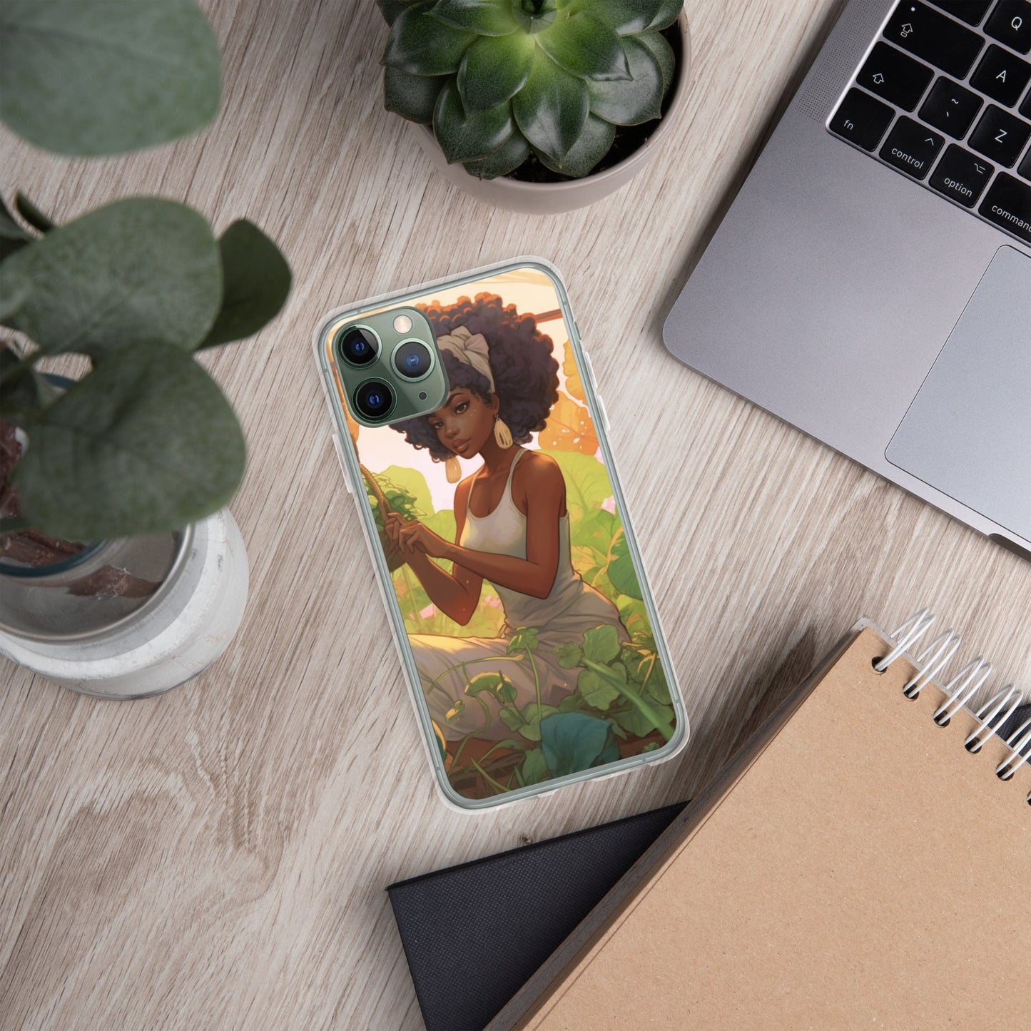 Herb Garden: Clear Case for iPhone® - Estella Creates