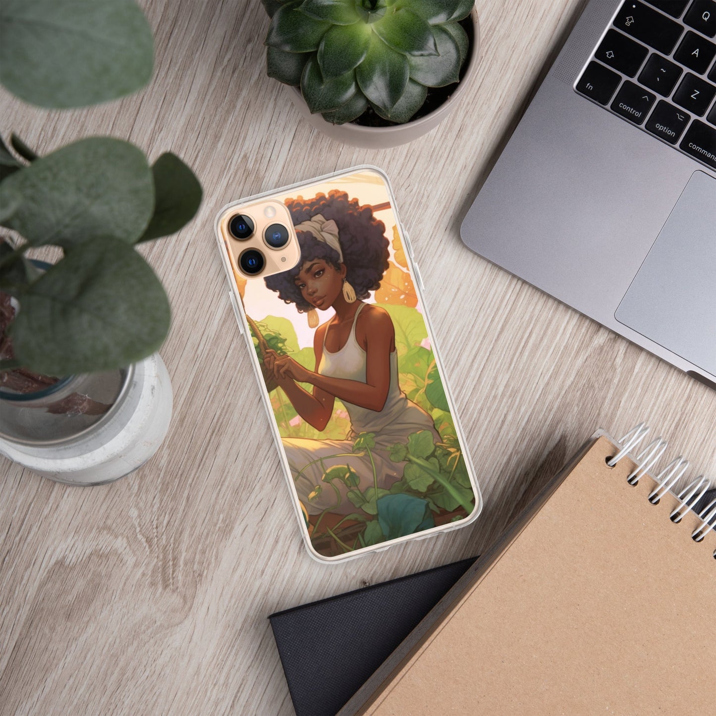 Herb Garden: Clear Case for iPhone® - Estella Creates