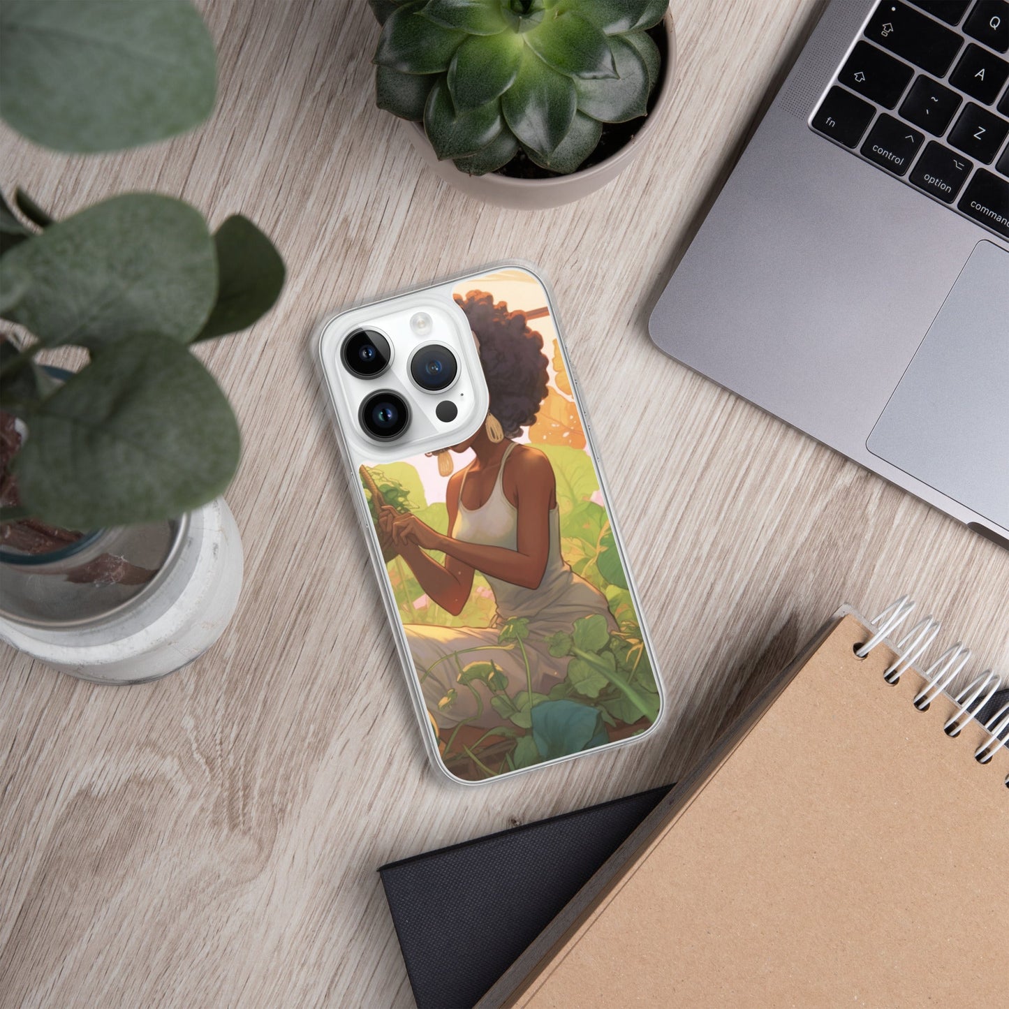 Herb Garden: Clear Case for iPhone® - Estella Creates
