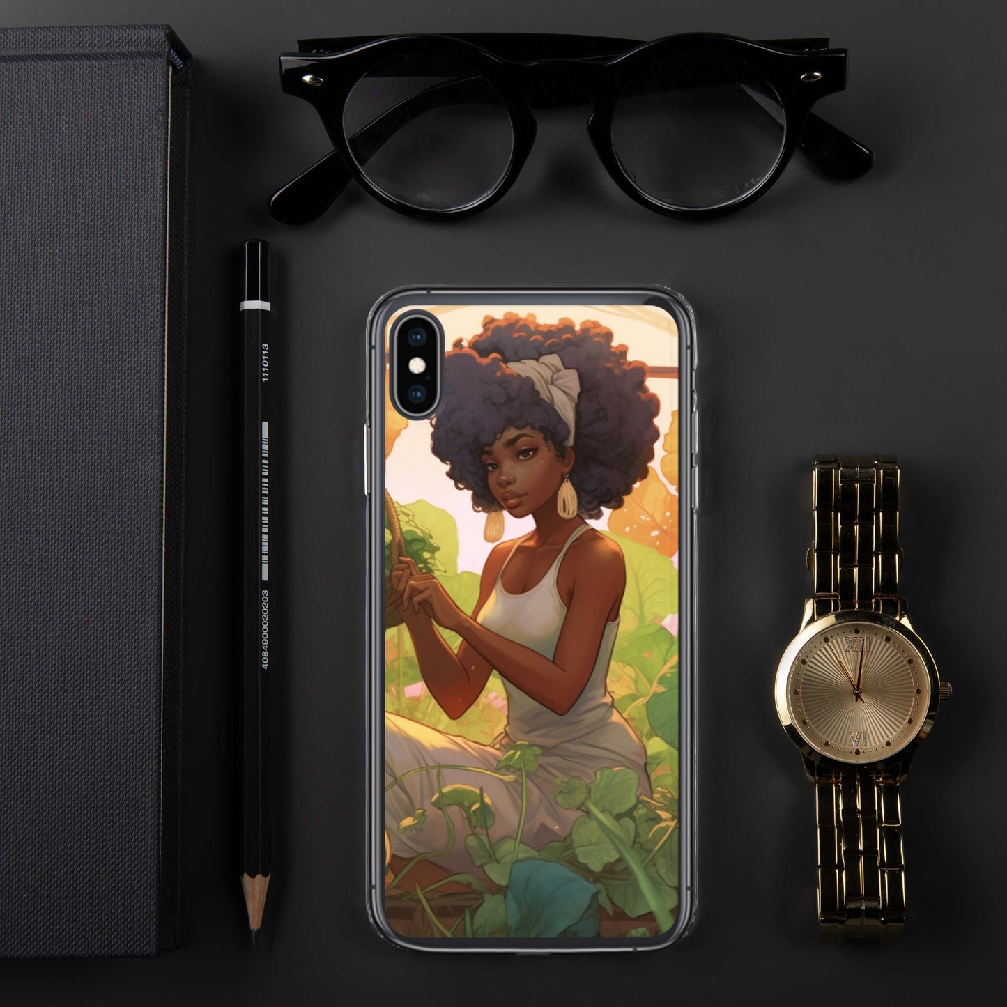 Herb Garden: Clear Case for iPhone® - Estella Creates
