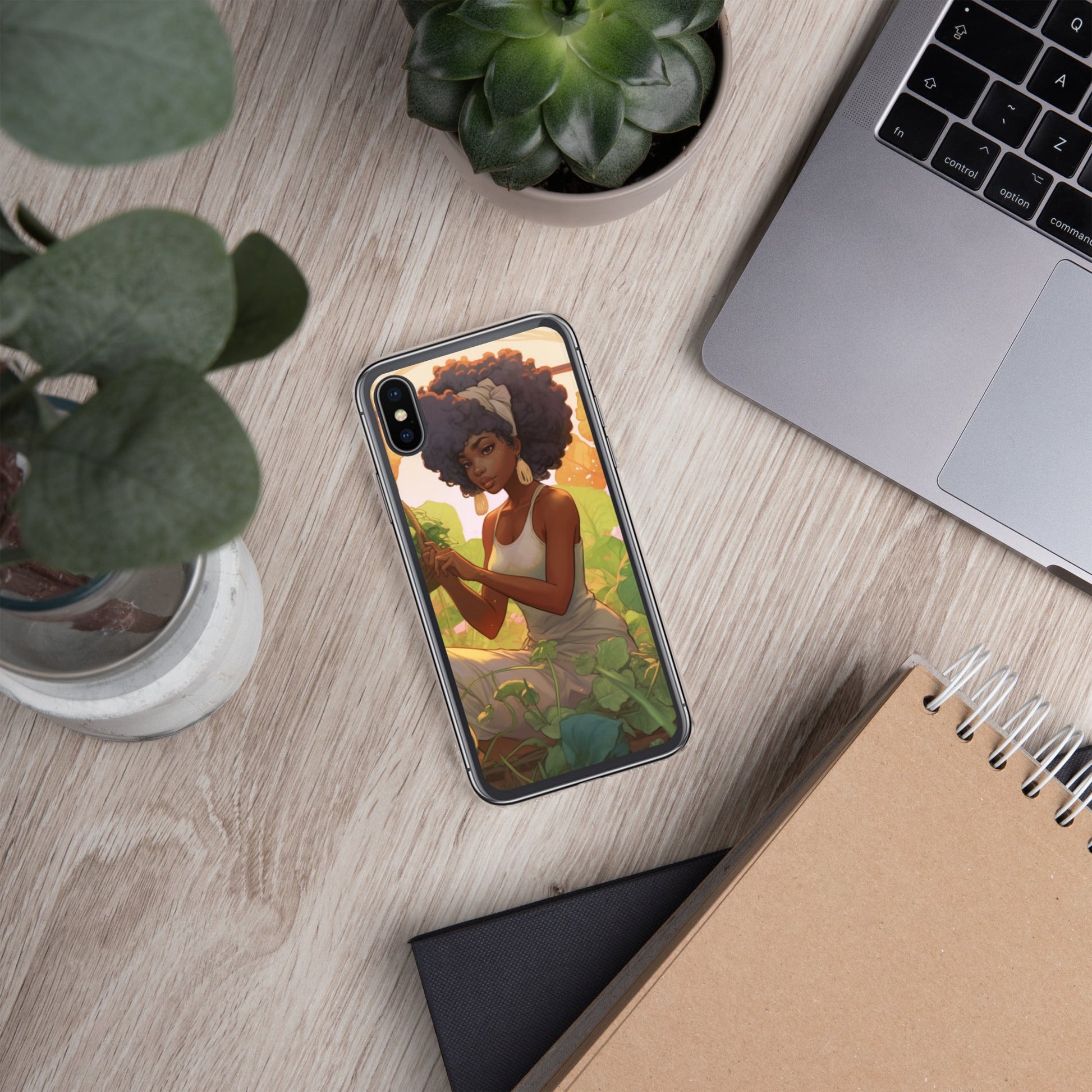 Herb Garden: Clear Case for iPhone® - Estella Creates