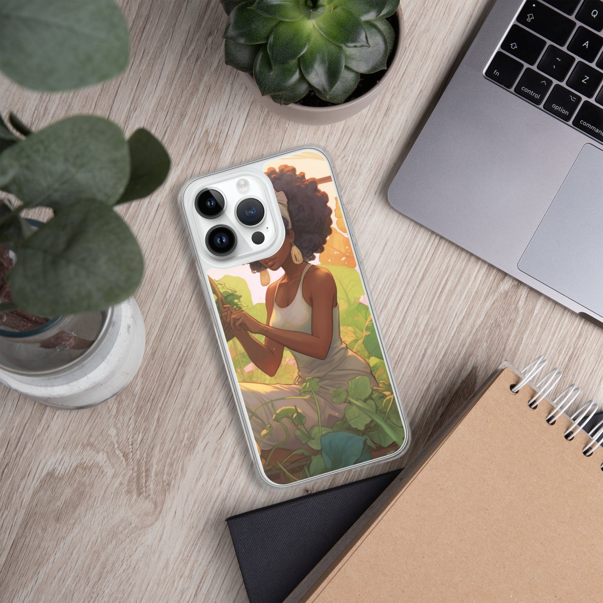 Herb Garden: Clear Case for iPhone® - Estella Creates
