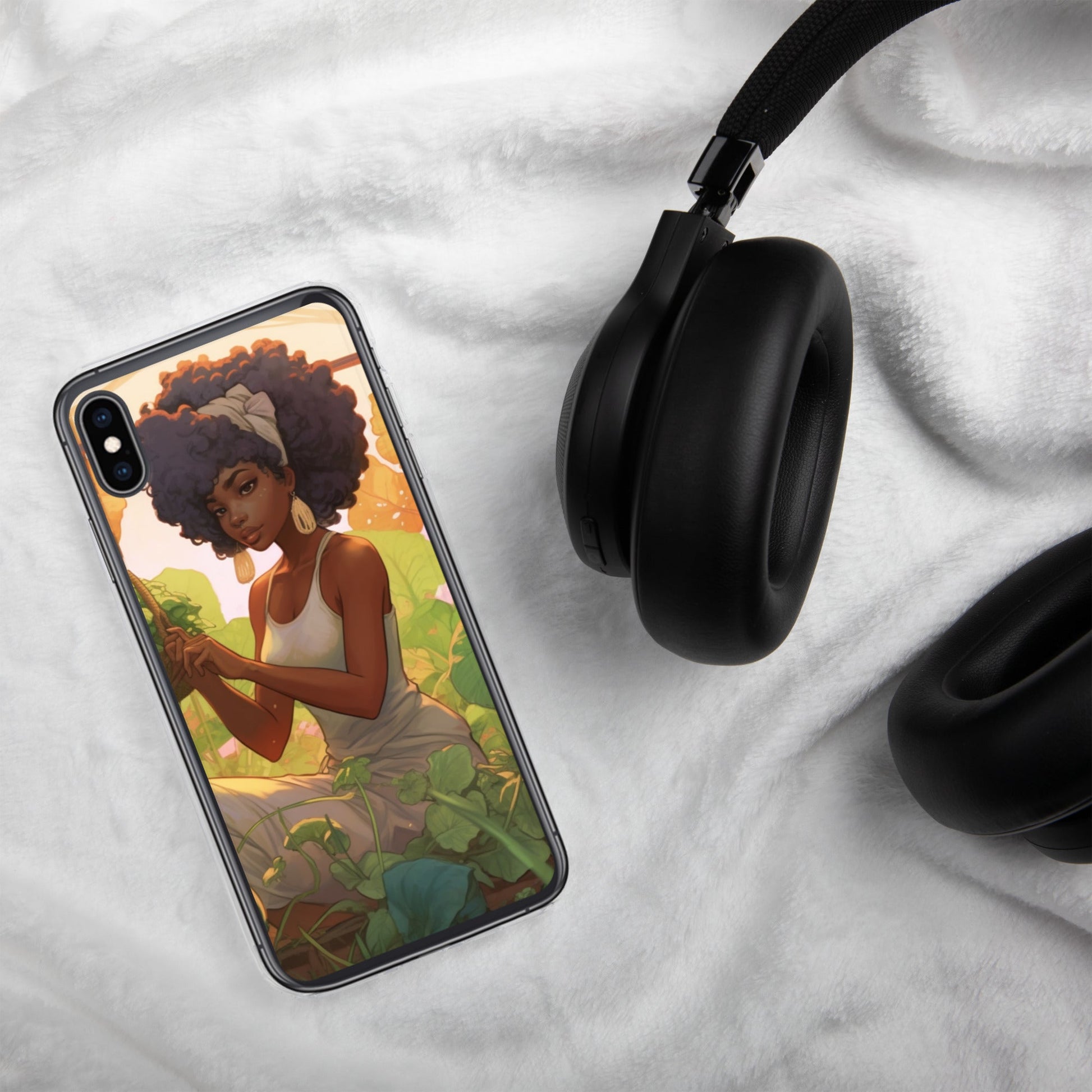 Herb Garden: Clear Case for iPhone® - Estella Creates