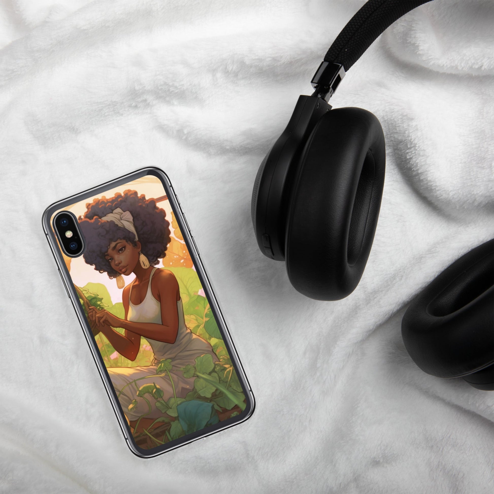 Herb Garden: Clear Case for iPhone® - Estella Creates