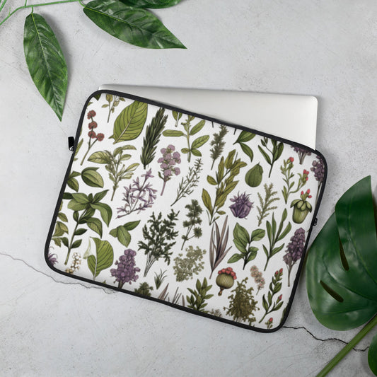 Herb Garden: Laptop Sleeve - Estella Creates