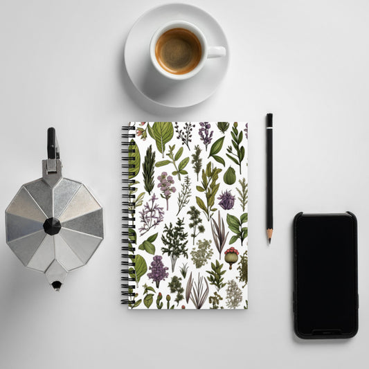 Herb Garden: Spiral notebook - Estella Creates