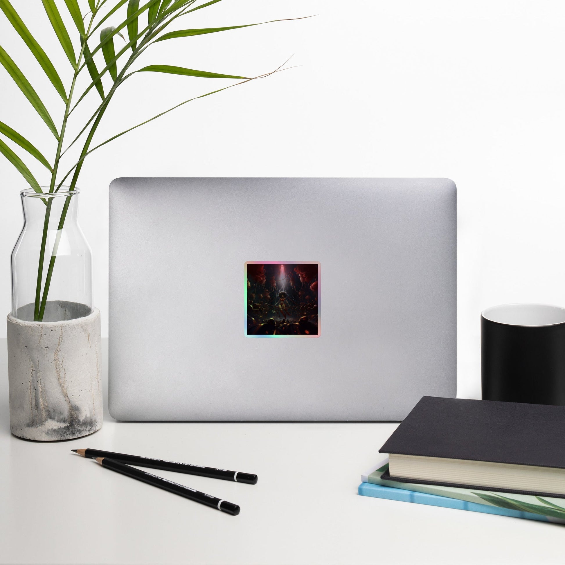 Holographic stickers - Estella Creates