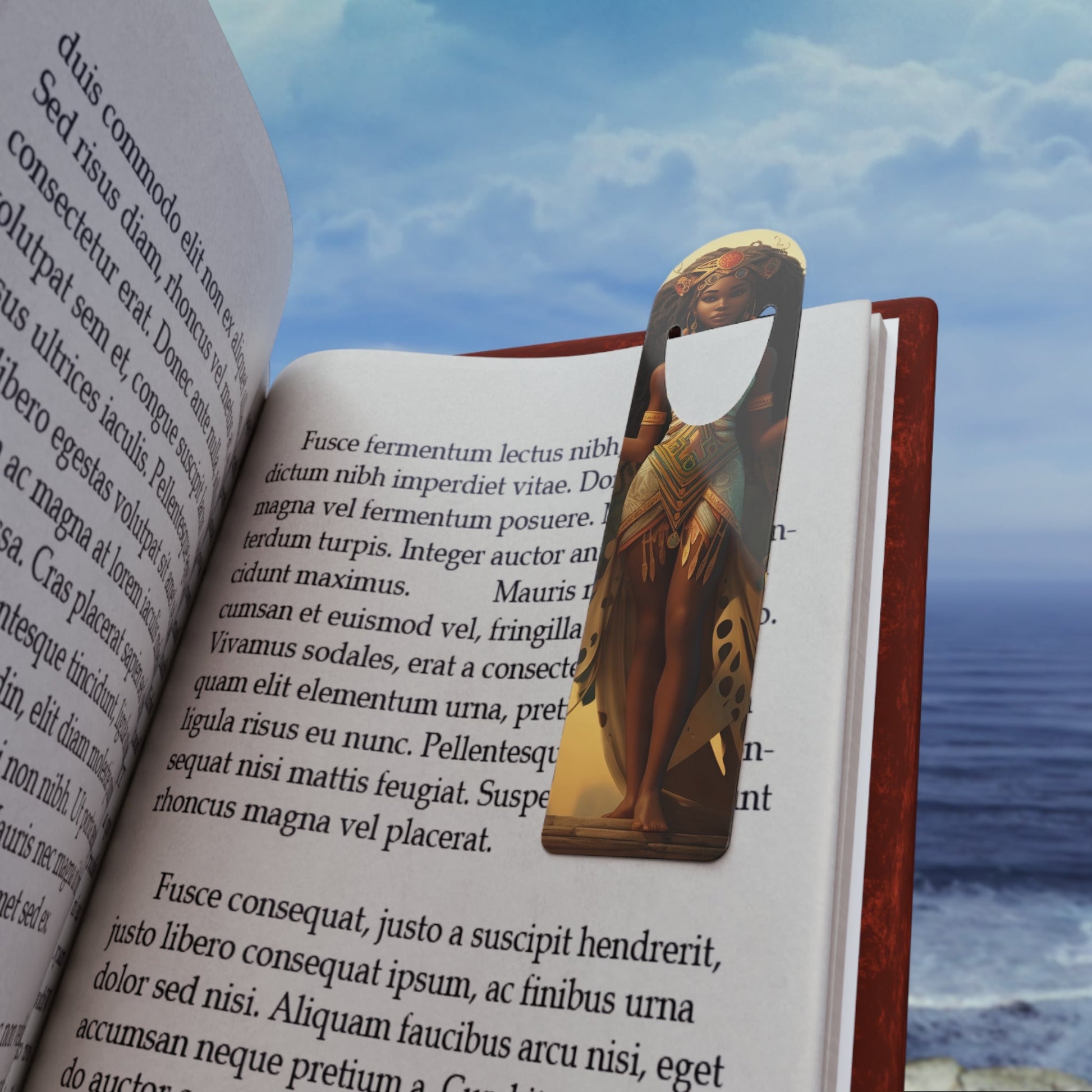 Ma'at Bookmark - Estella Creates