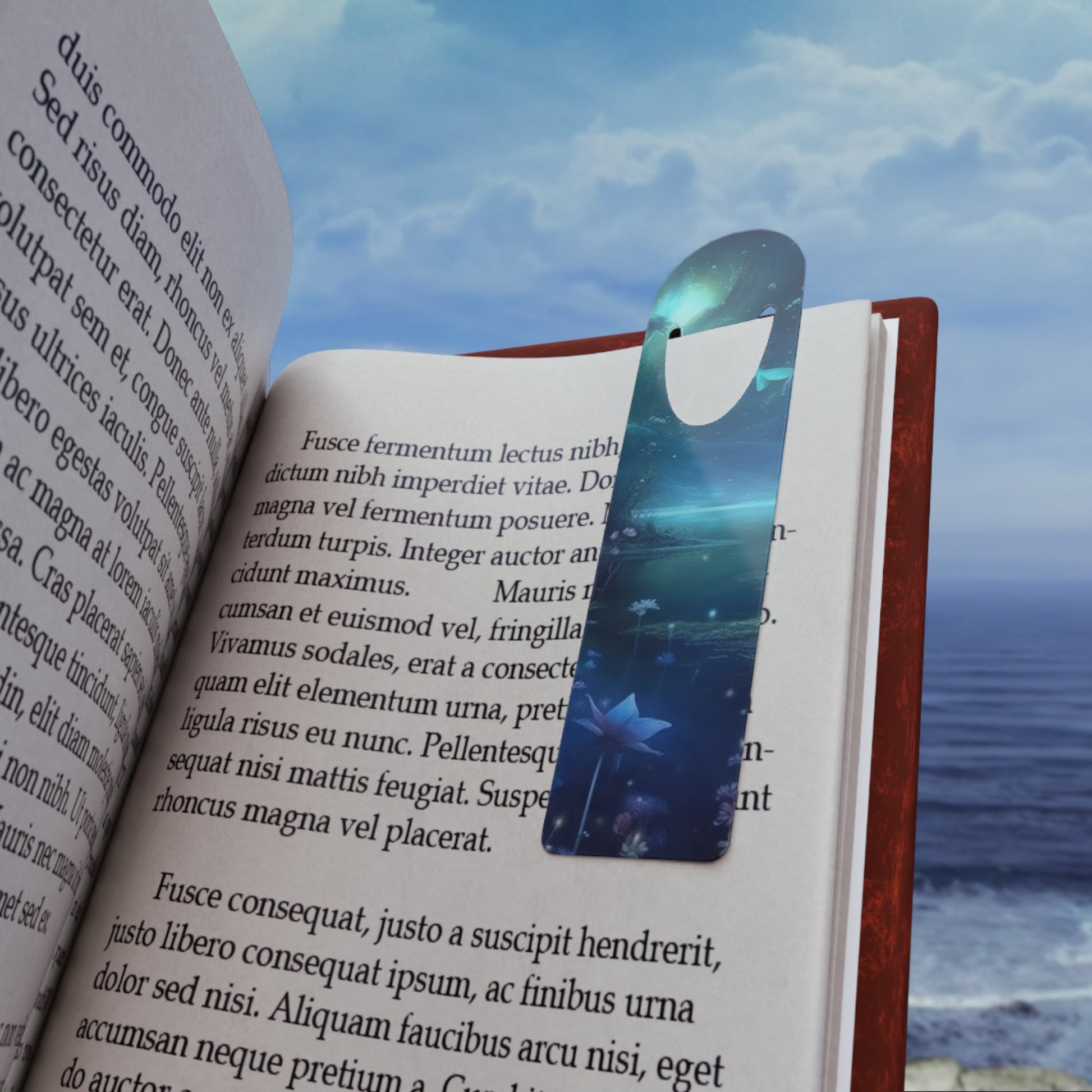 Pond At Midnight: Bookmark - Estella Creates