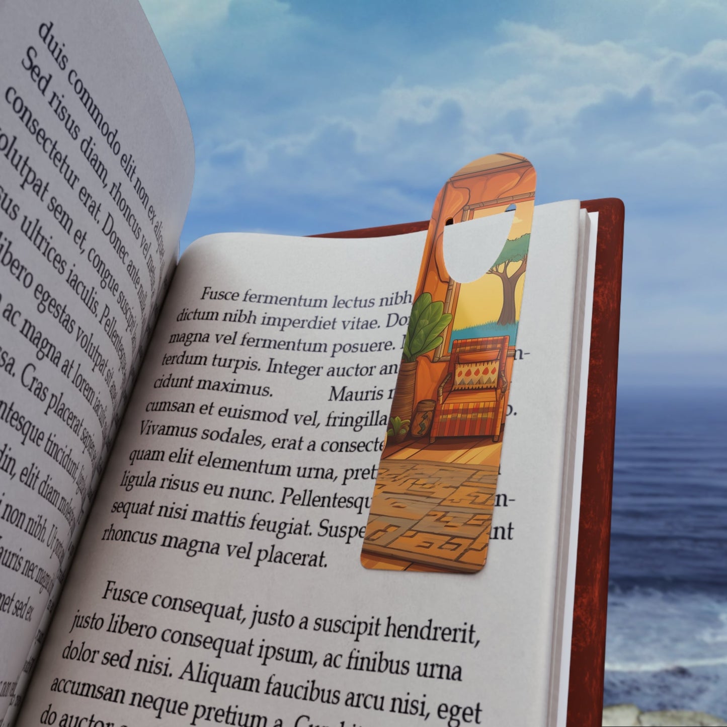 Reading Nook By Near The Baobab Tree: Bookmark - Estella Creates
