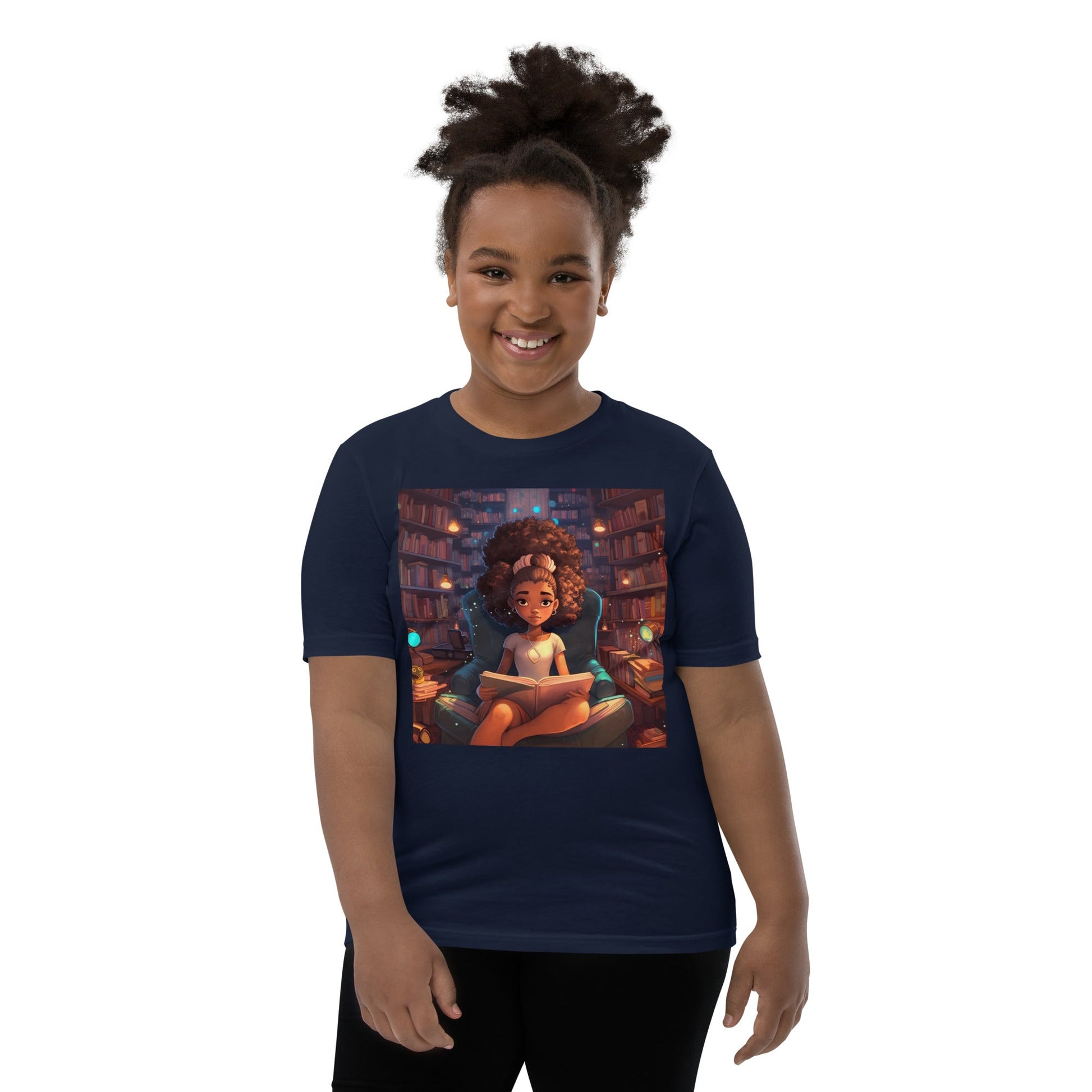 Reading Nook I : Youth Short Sleeve T-Shirt - Estella Creates