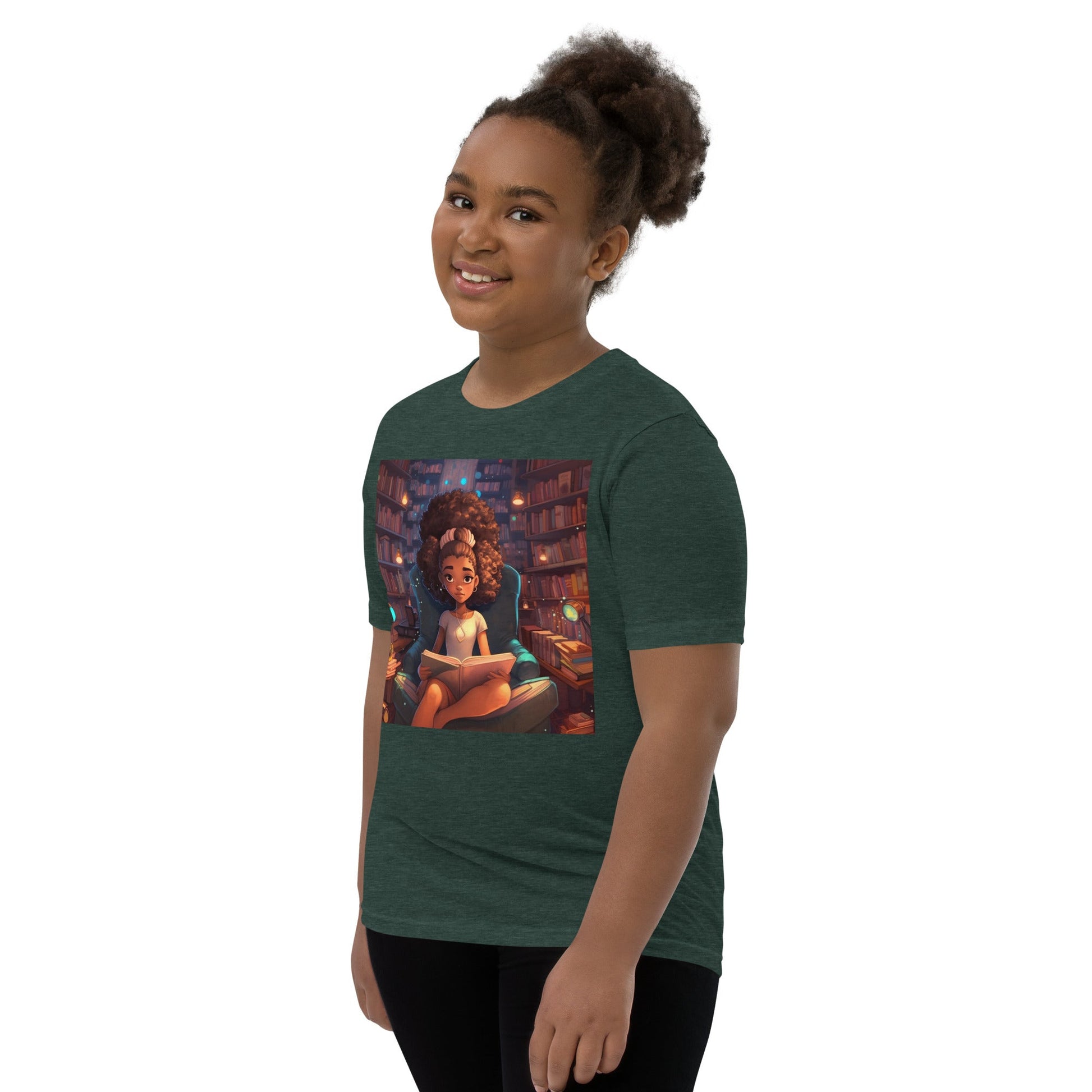 Reading Nook I : Youth Short Sleeve T-Shirt - Estella Creates