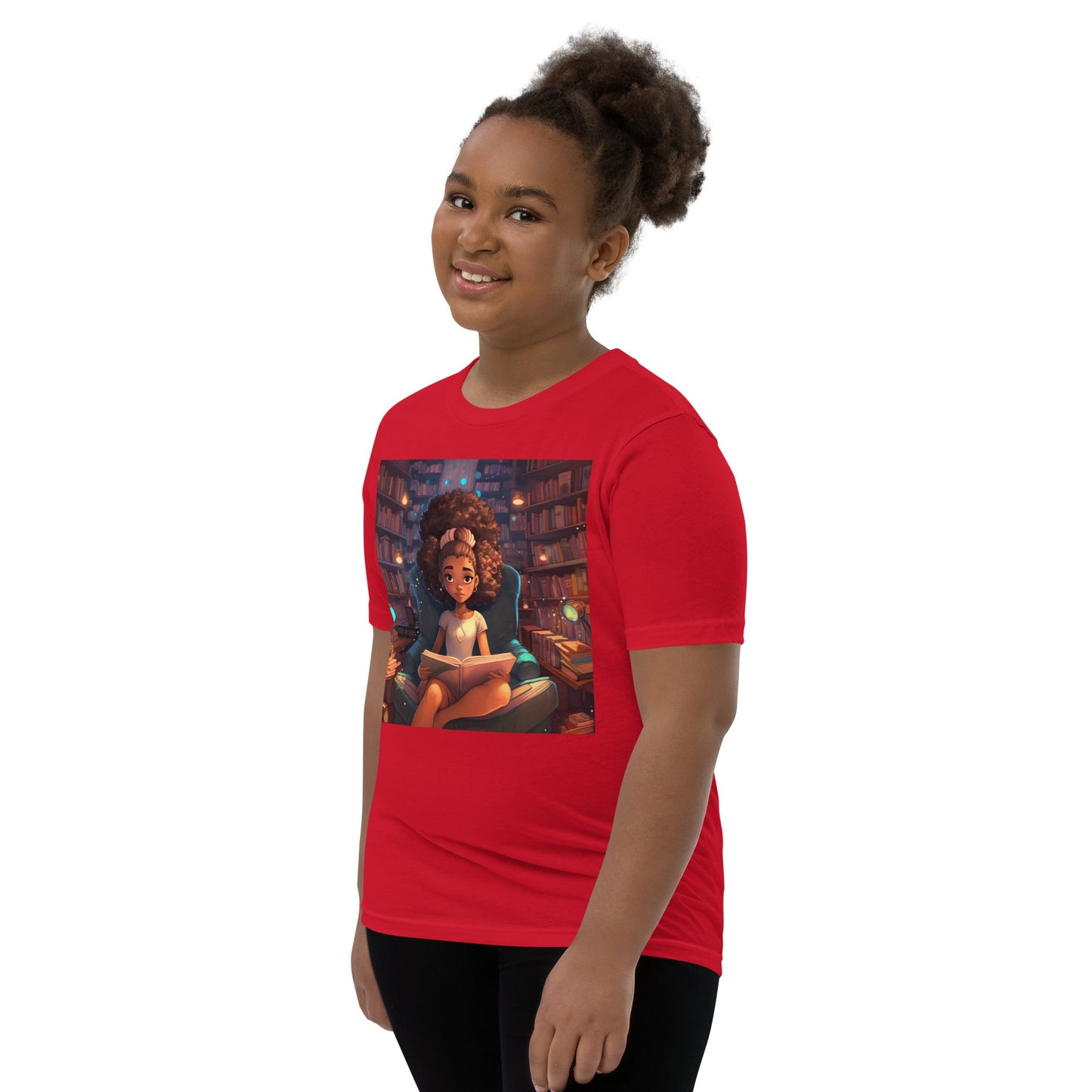 Reading Nook I : Youth Short Sleeve T-Shirt - Estella Creates