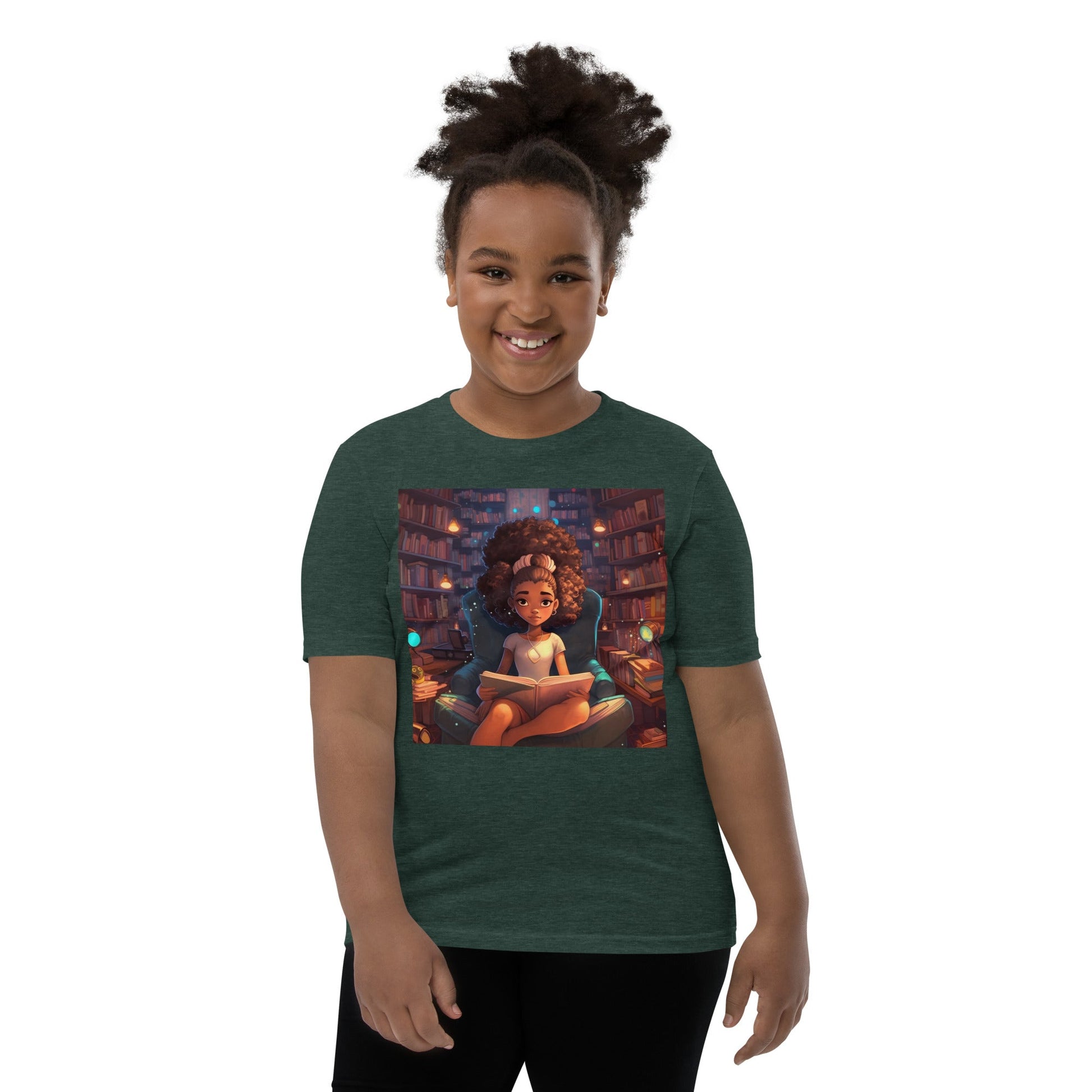 Reading Nook I : Youth Short Sleeve T-Shirt - Estella Creates
