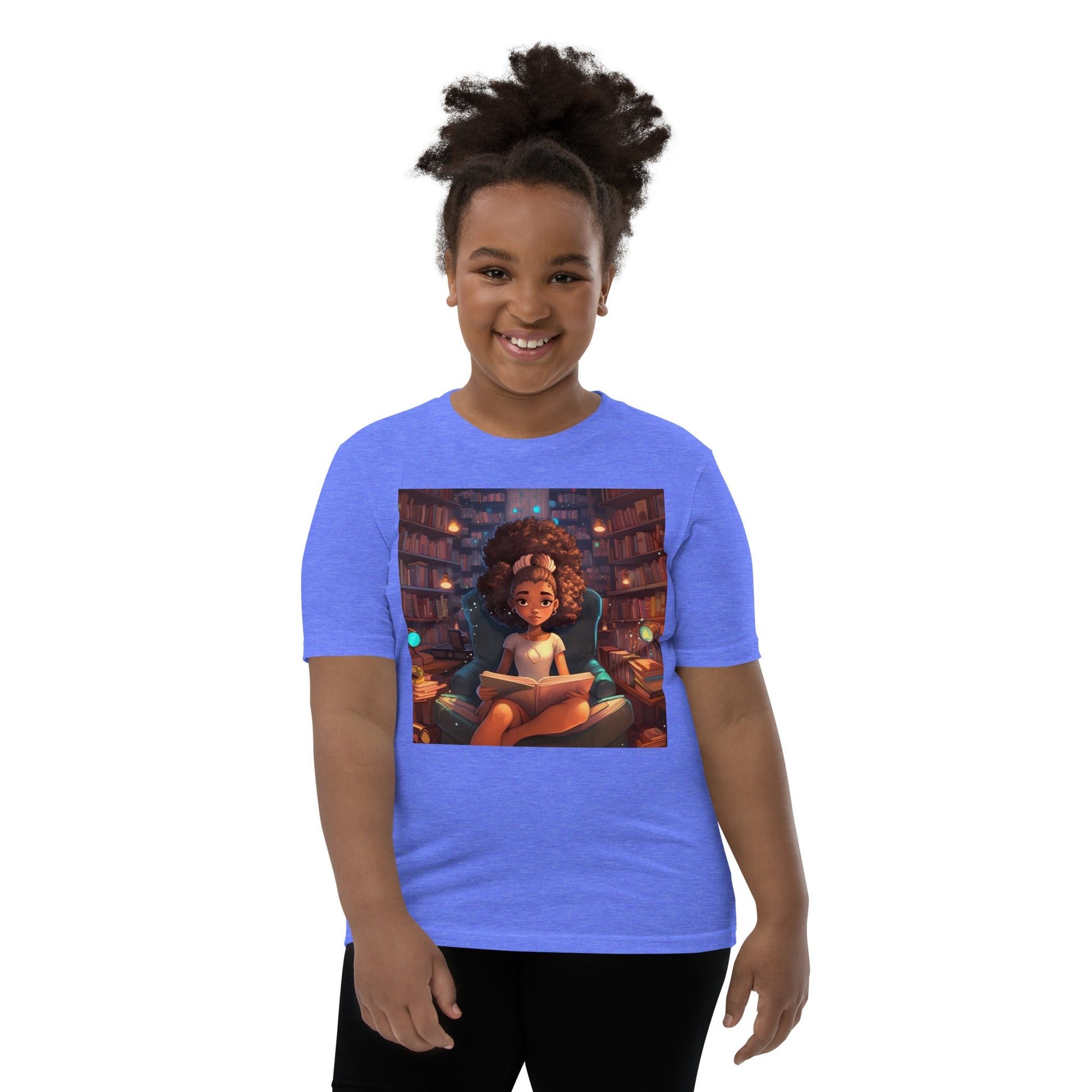 Reading Nook I : Youth Short Sleeve T-Shirt - Estella Creates