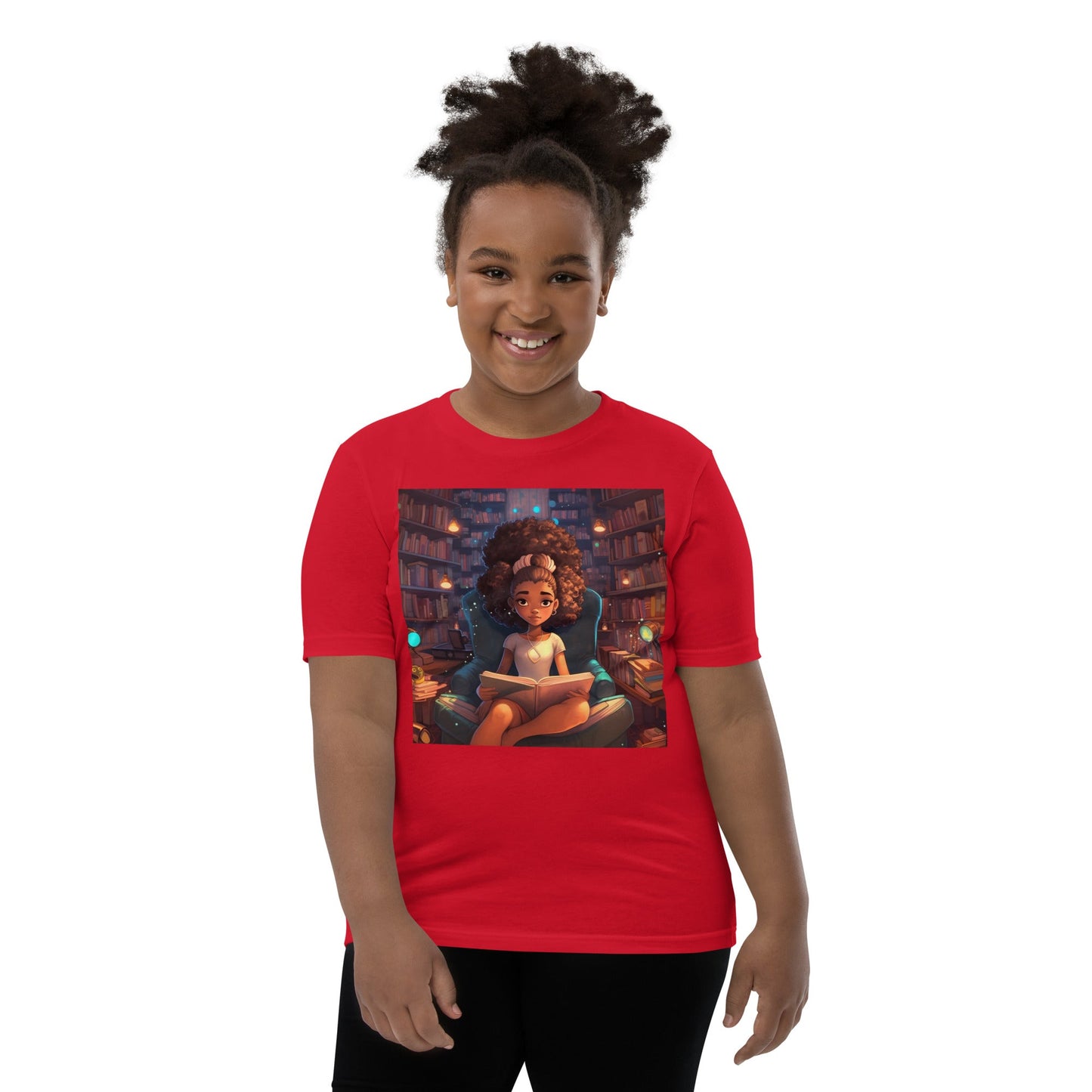 Reading Nook I : Youth Short Sleeve T-Shirt - Estella Creates