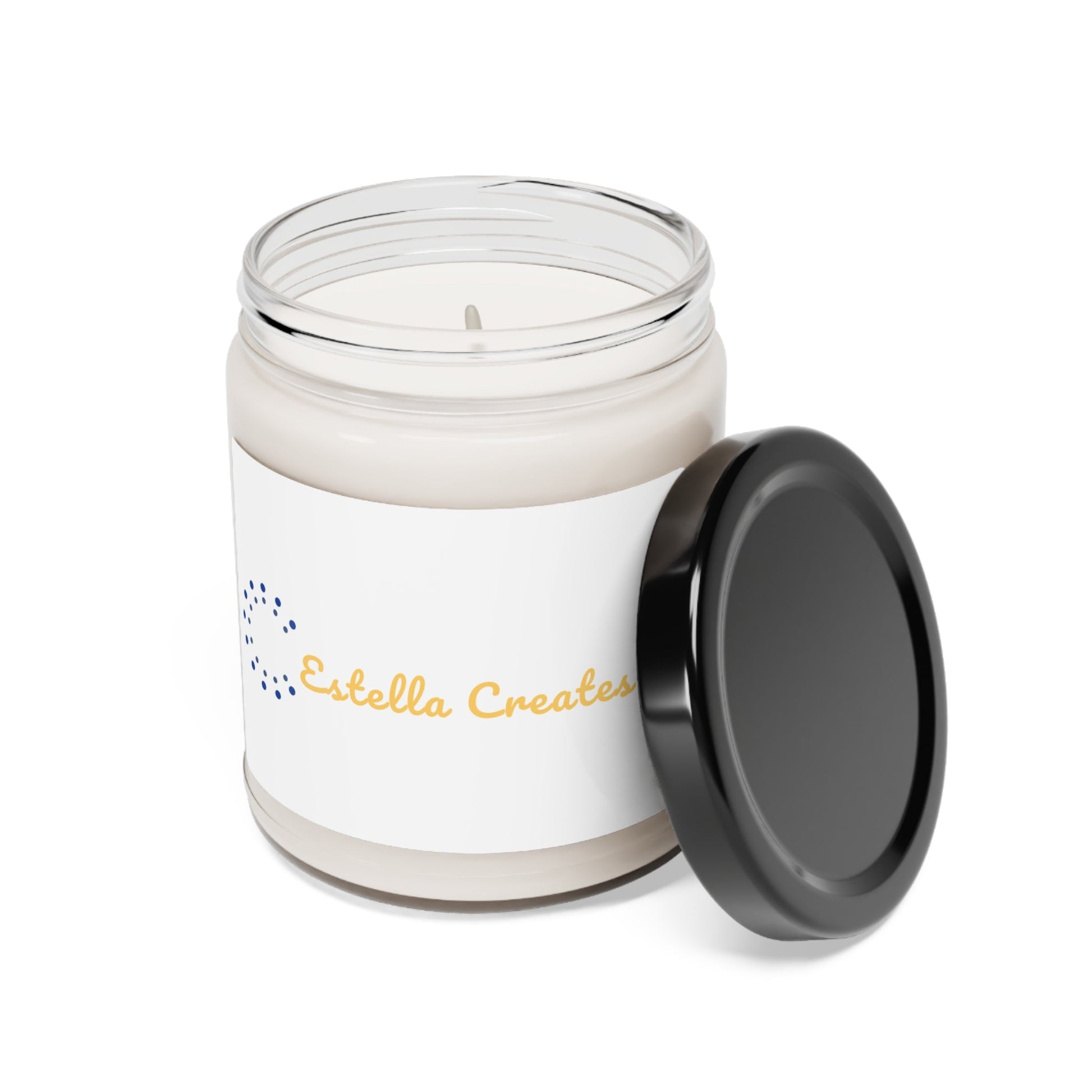 Scented Soy Candle, 9oz - Estella Creates