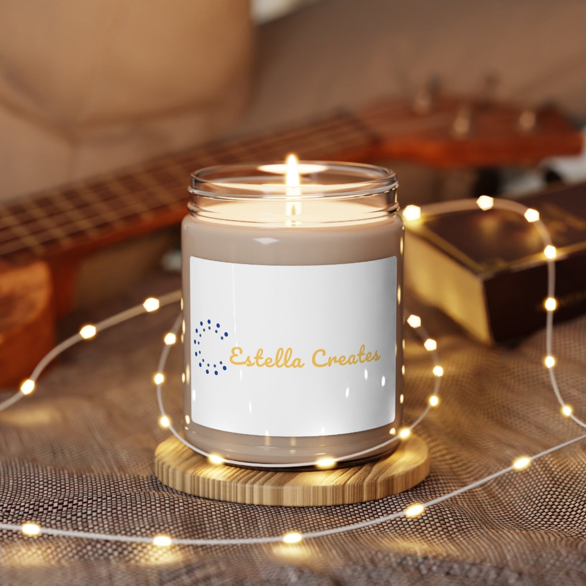Scented Soy Candle, 9oz - Estella Creates