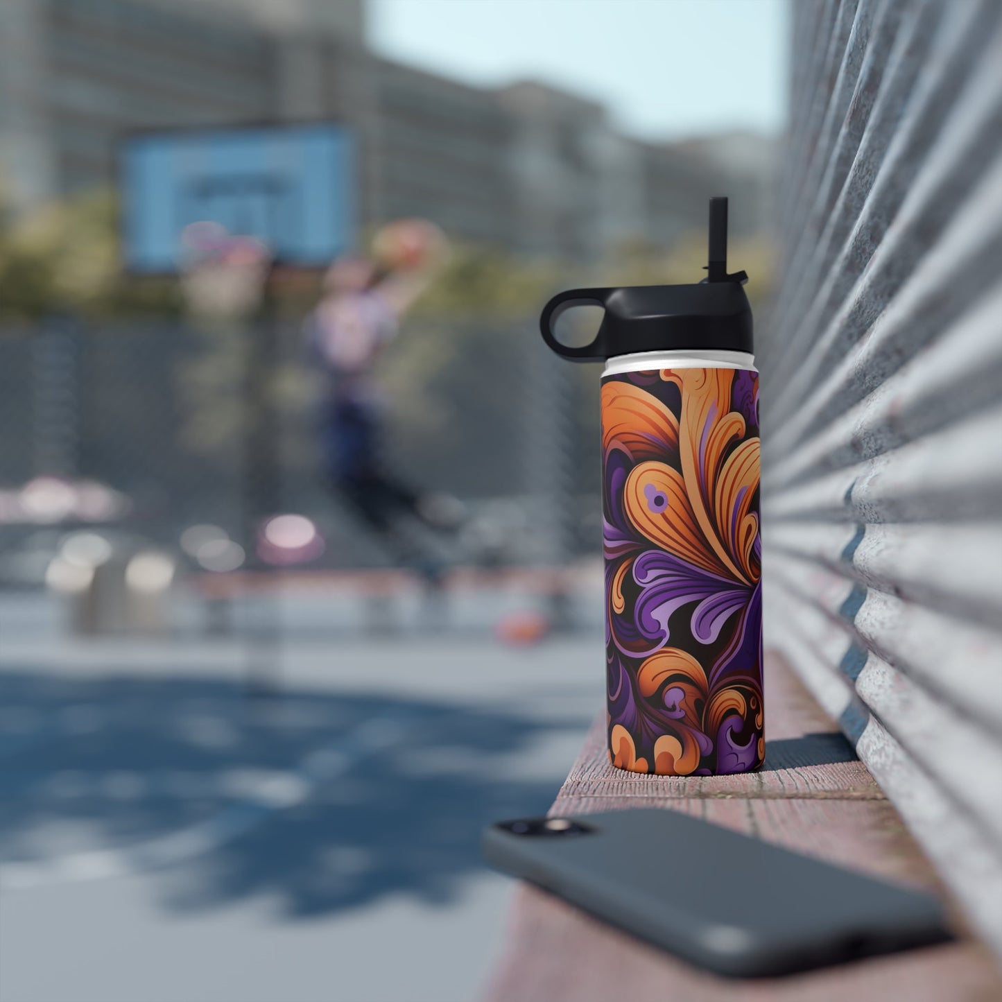 Stainless Steel Water Bottle, Standard Lid - Estella Creates