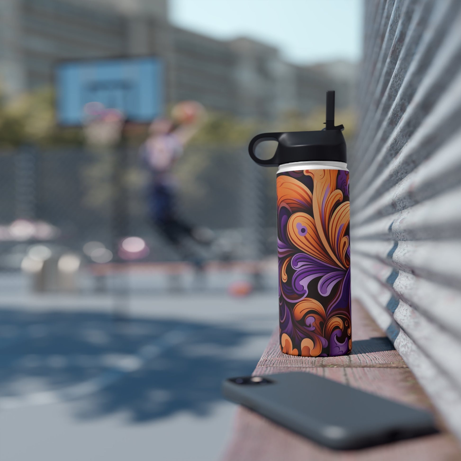 Stainless Steel Water Bottle, Standard Lid - Estella Creates