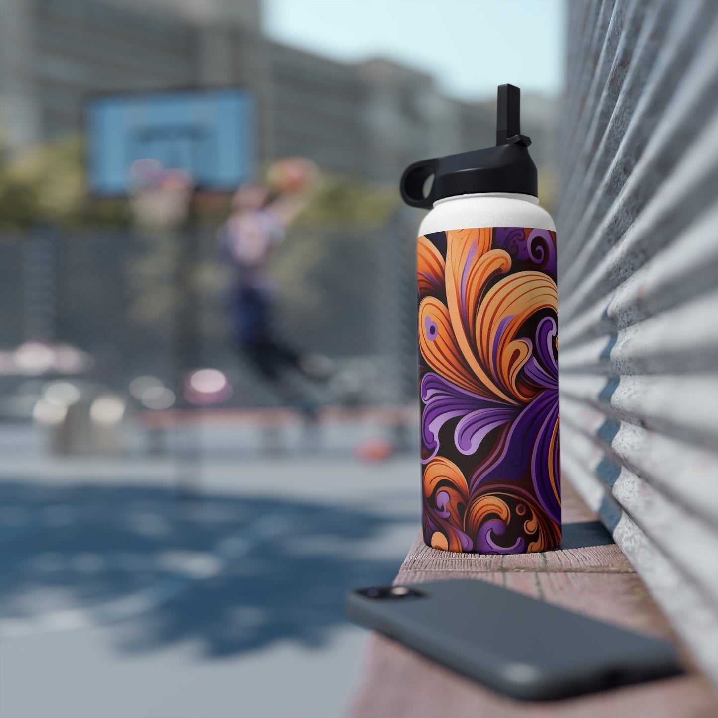 Stainless Steel Water Bottle, Standard Lid - Estella Creates
