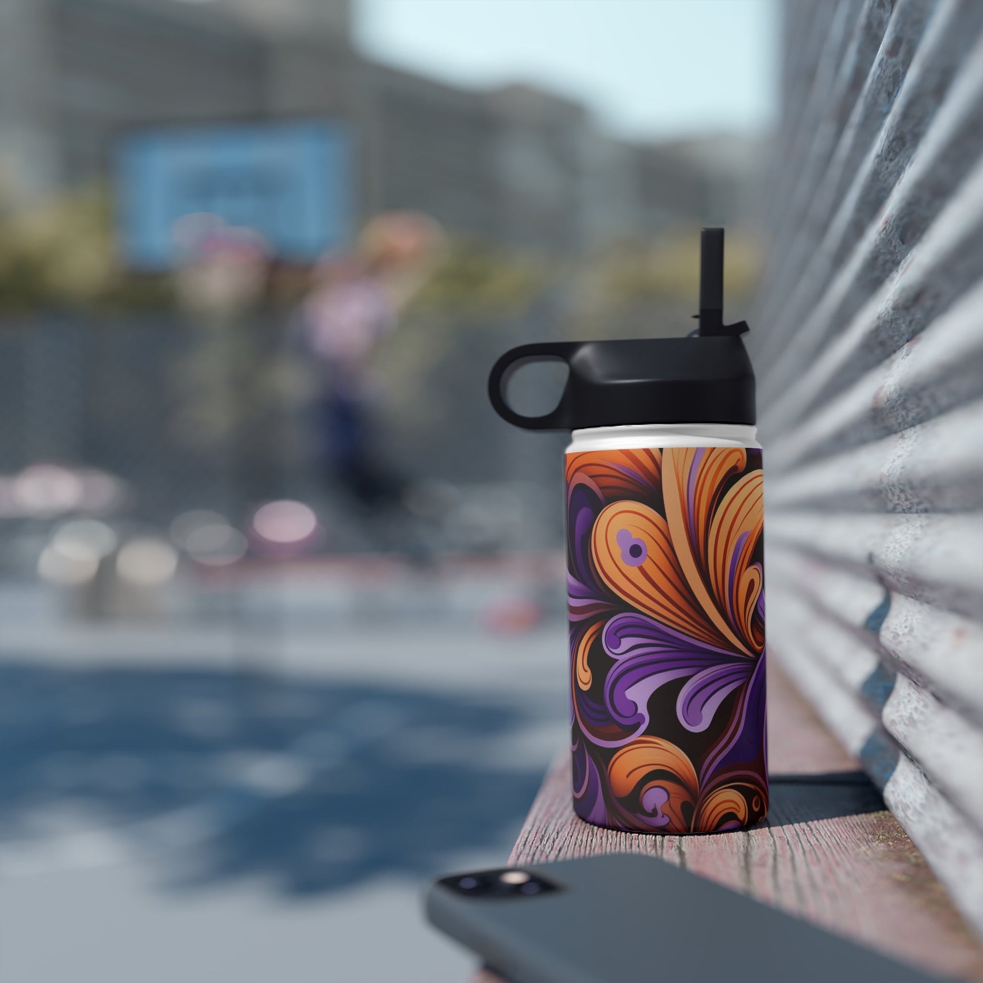 Stainless Steel Water Bottle, Standard Lid - Estella Creates