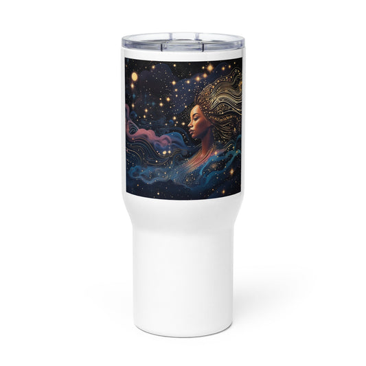 Stardust: Travel mug with a handle - Estella Creates