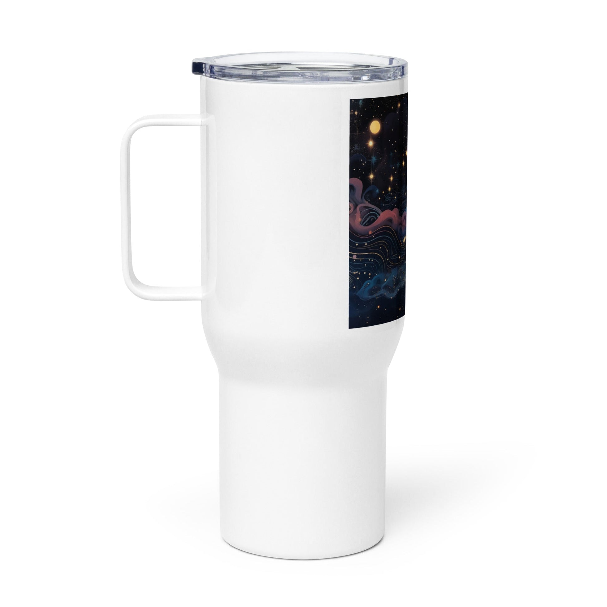 Stardust: Travel mug with a handle - Estella Creates