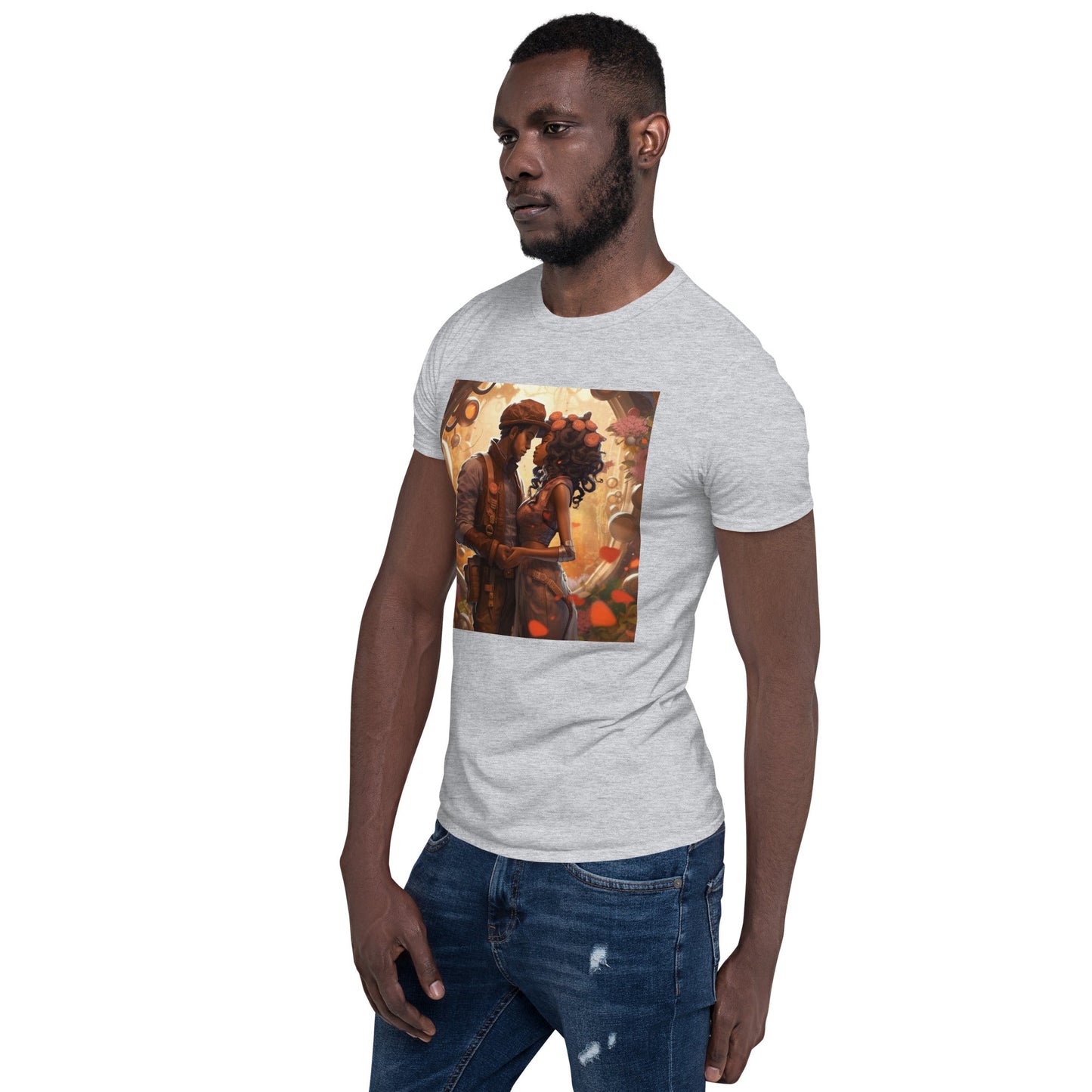 SteamPunk In Love: Short-Sleeve Unisex T-Shirt - Estella Creates