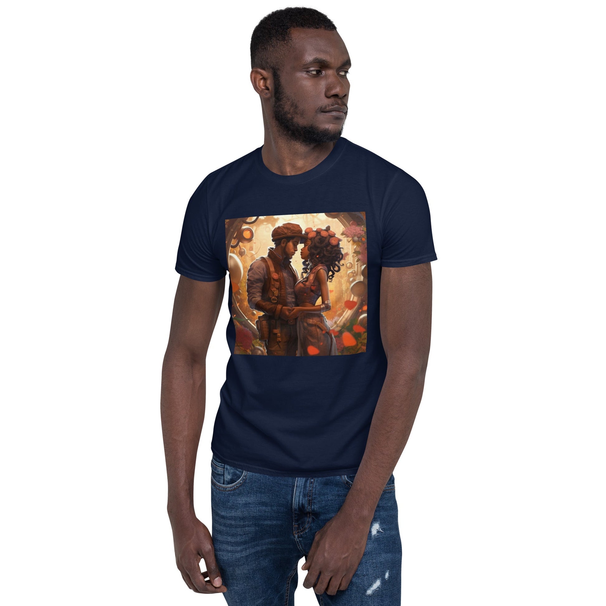 SteamPunk In Love: Short-Sleeve Unisex T-Shirt - Estella Creates