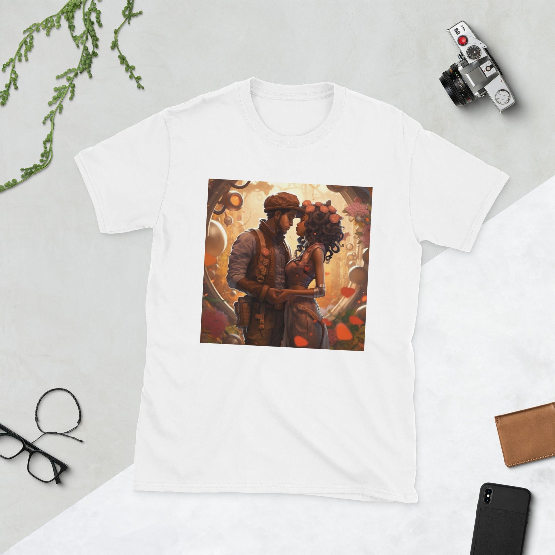 SteamPunk In Love: Short-Sleeve Unisex T-Shirt - Estella Creates