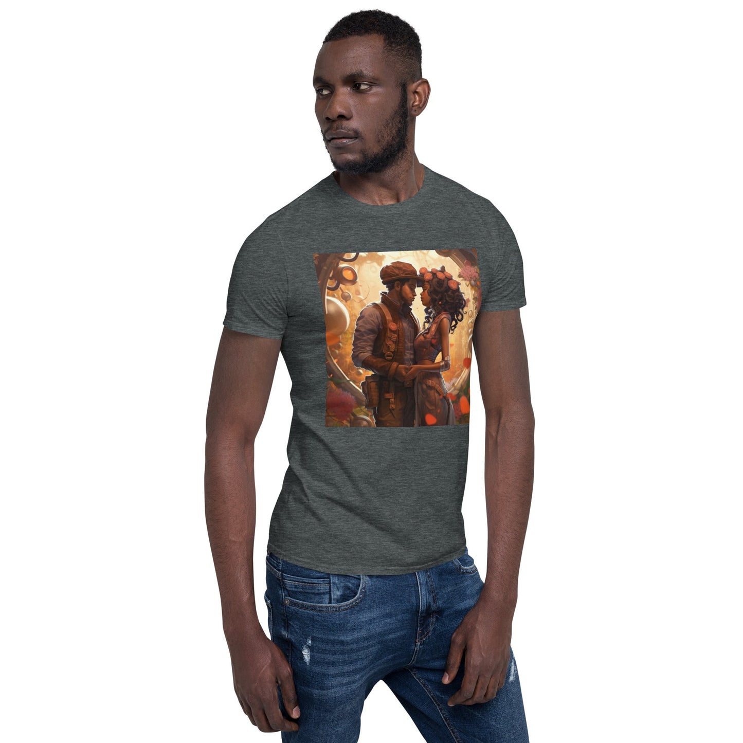 SteamPunk In Love: Short-Sleeve Unisex T-Shirt - Estella Creates