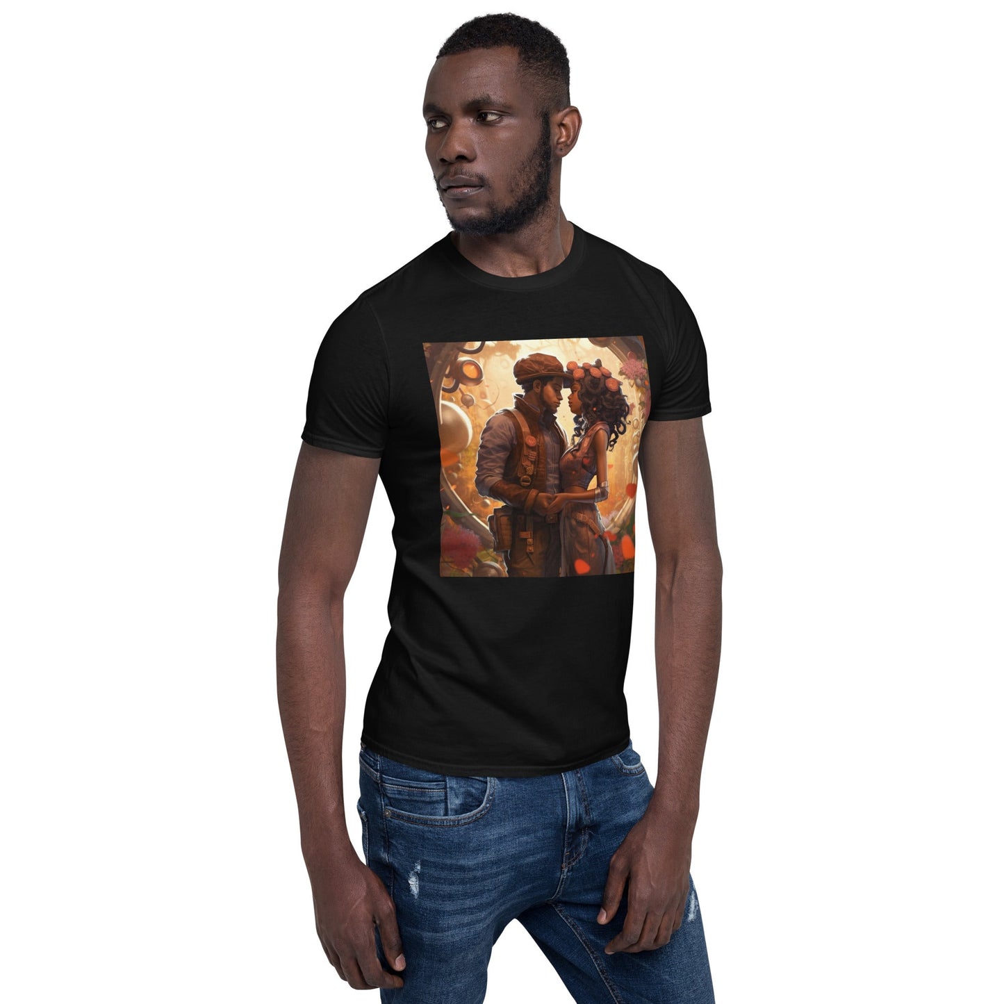 SteamPunk In Love: Short-Sleeve Unisex T-Shirt - Estella Creates