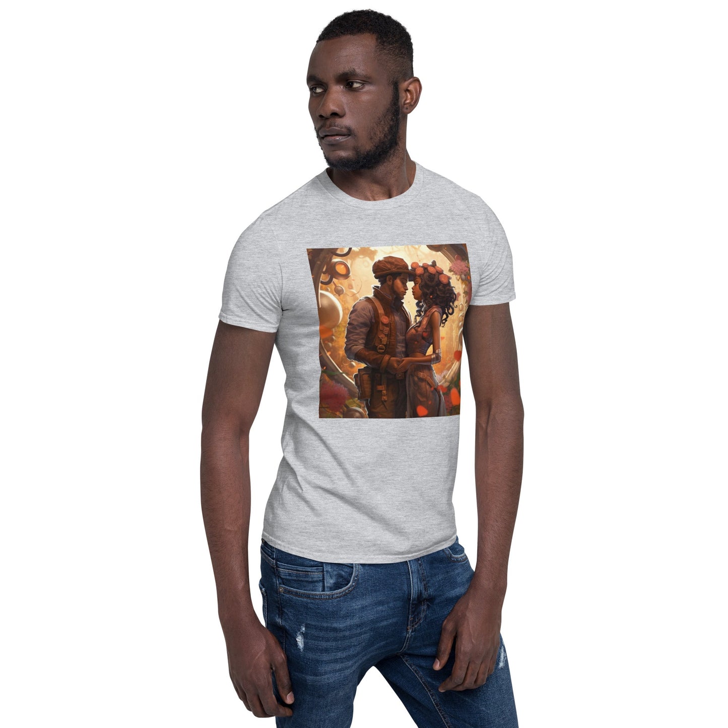SteamPunk In Love: Short-Sleeve Unisex T-Shirt - Estella Creates