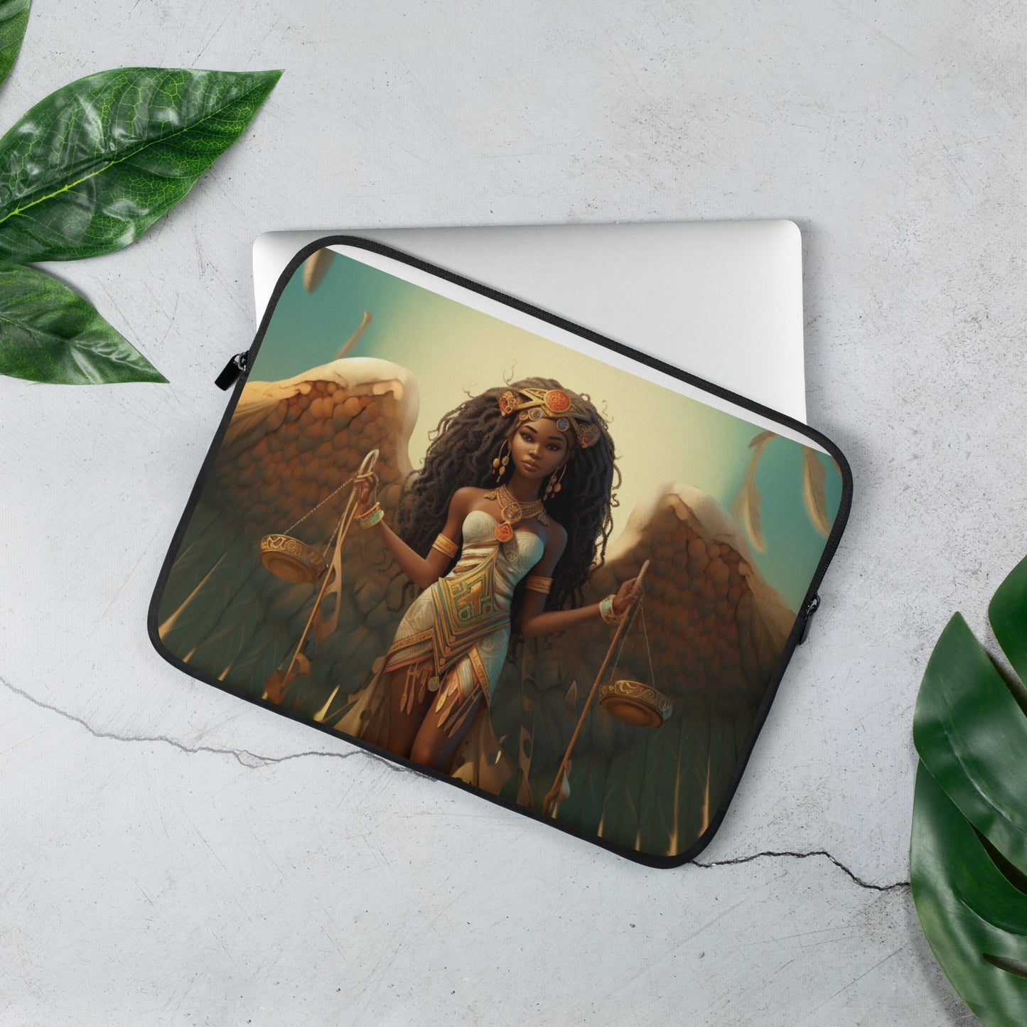 The Goddess Ma'at: Laptop Sleeve - Estella Creates