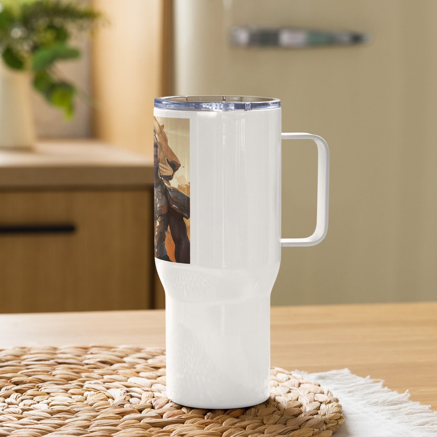Travel mug with a handle - Estella Creates