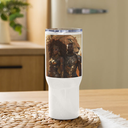 Travel mug with a handle - Estella Creates