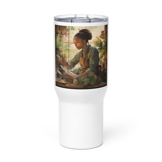 Travel mug with a handle - Estella Creates