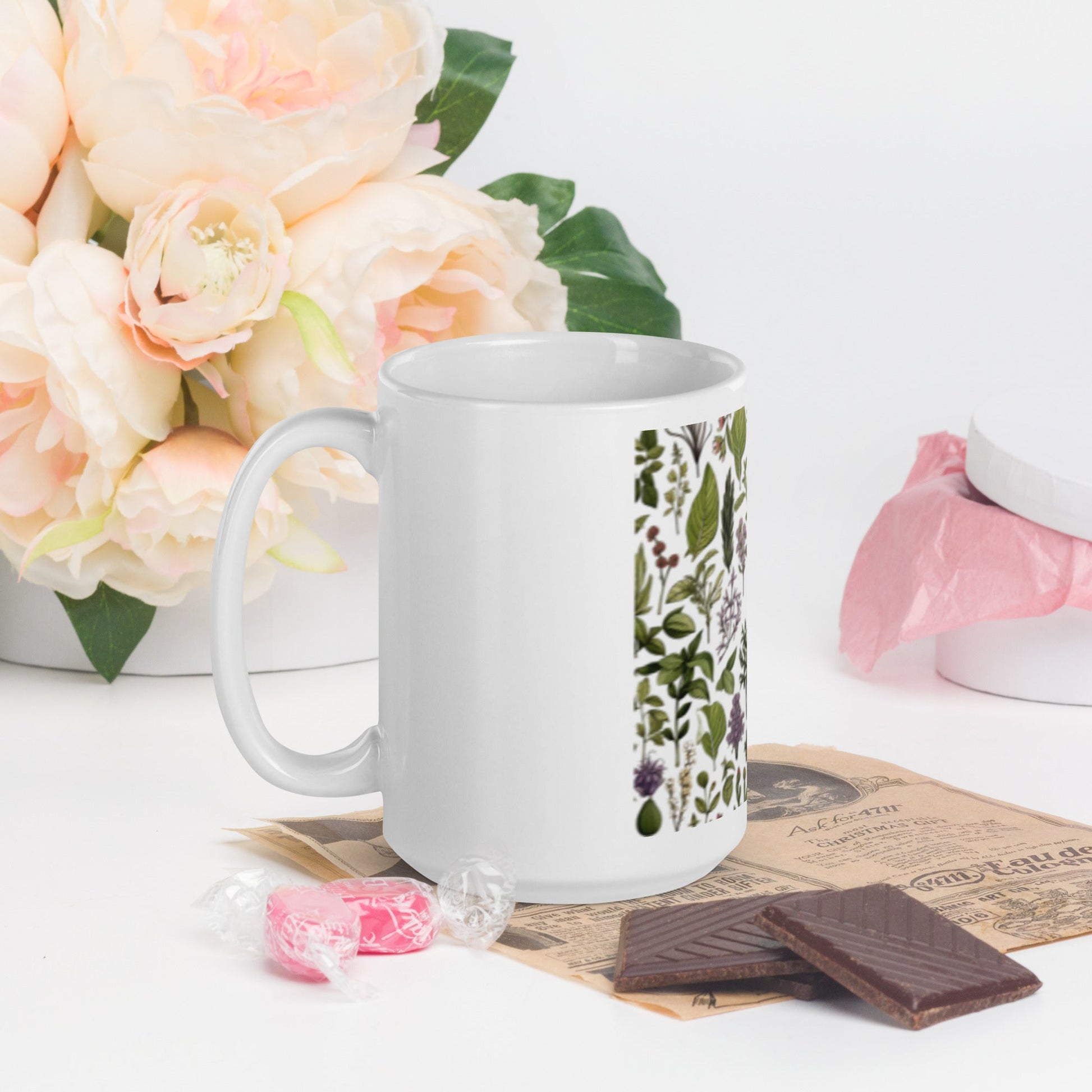 White glossy mug - Estella Creates