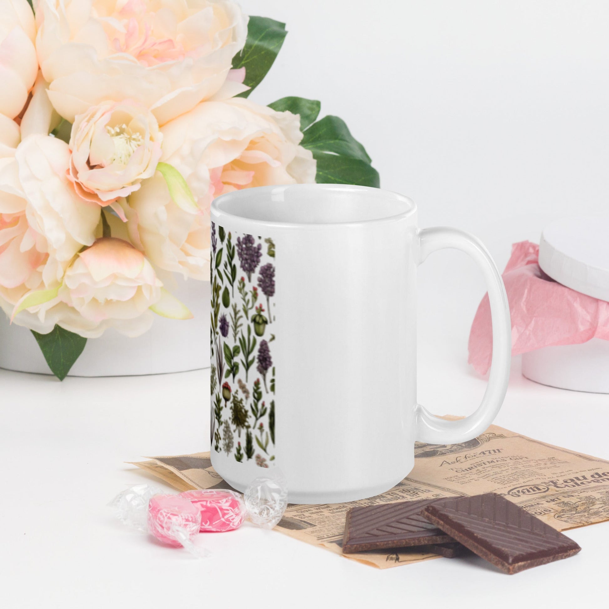 White glossy mug - Estella Creates