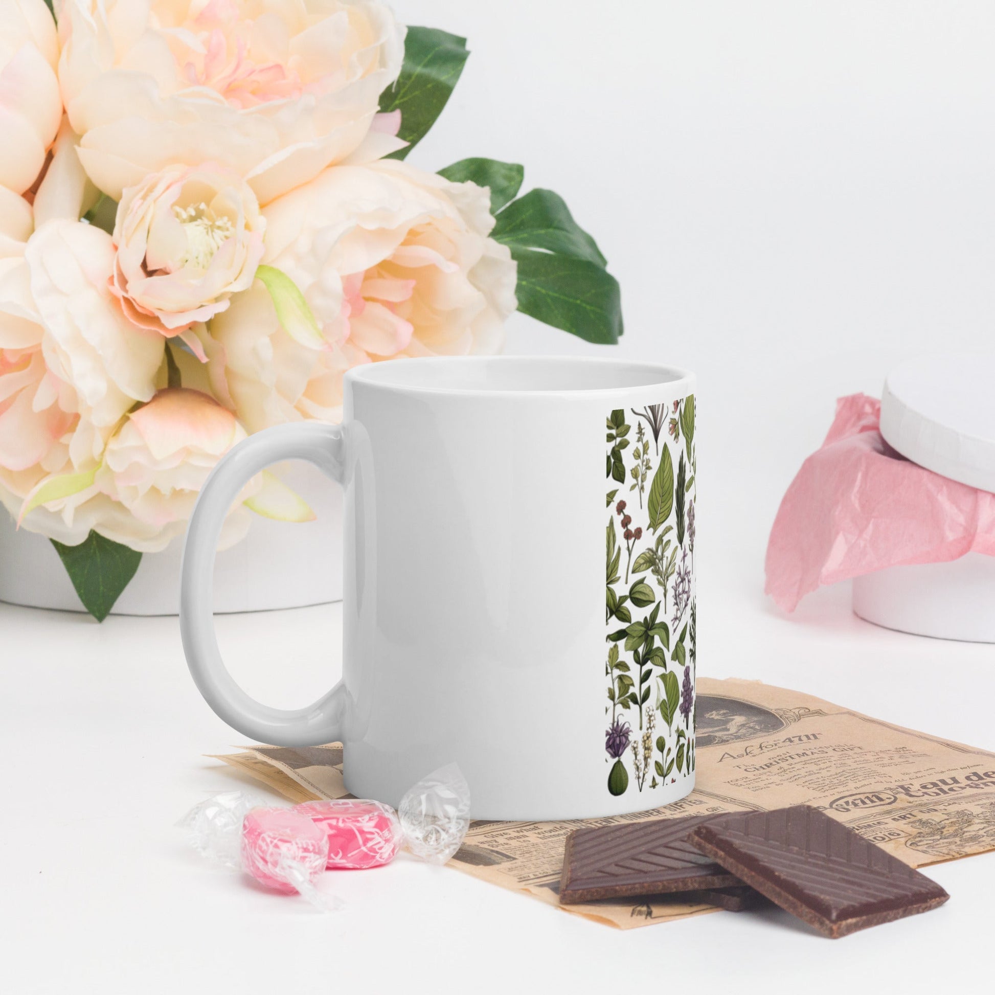 White glossy mug - Estella Creates