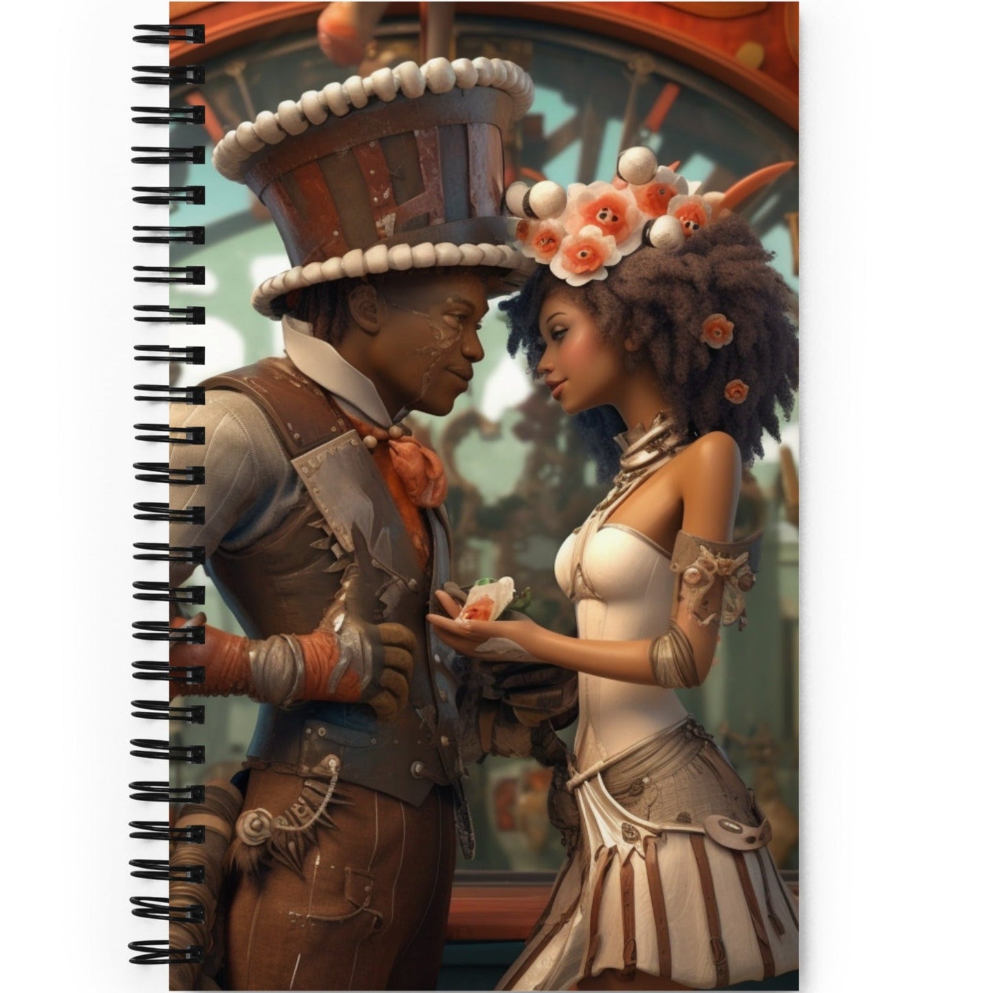 Woman's Work: Spiral notebook - Estella Creates