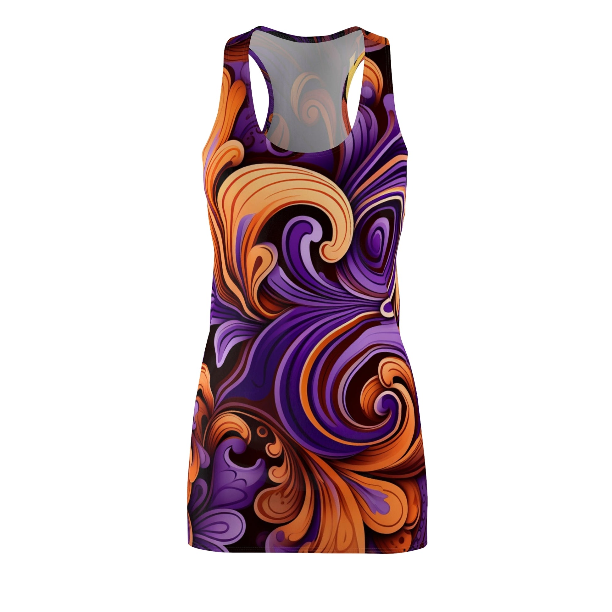 Women's Cut & Sew Racerback Dress (AOP) - Estella Creates