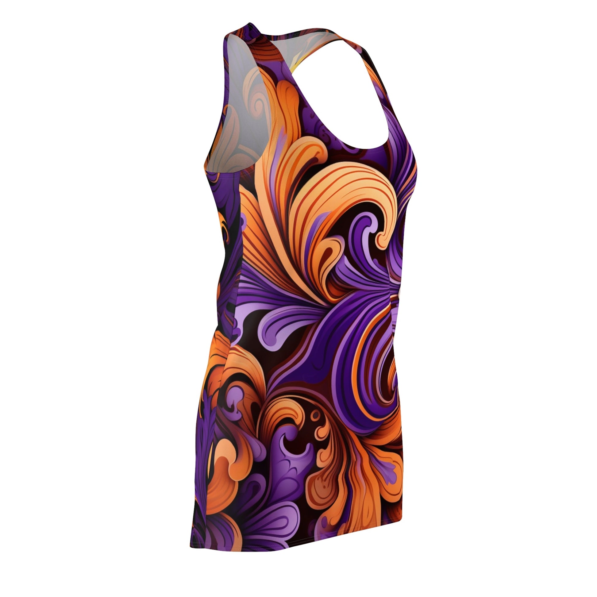 Women's Cut & Sew Racerback Dress (AOP) - Estella Creates